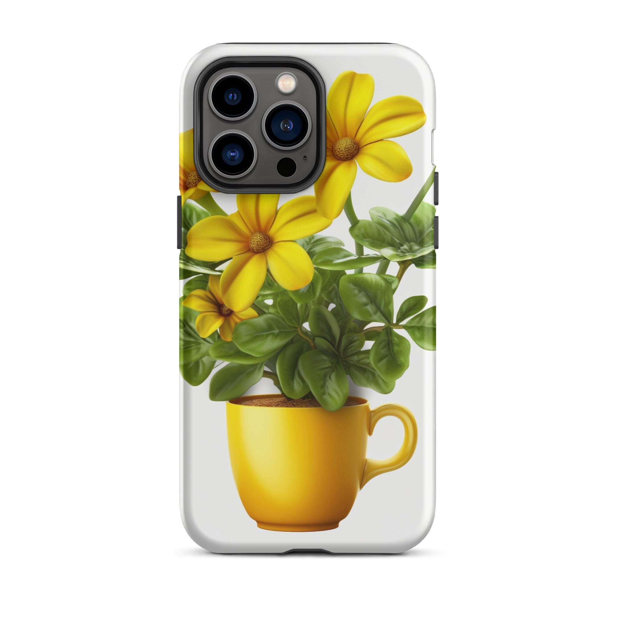 Cup Plant Flower iPhone Case by Visual Verse - Image 30