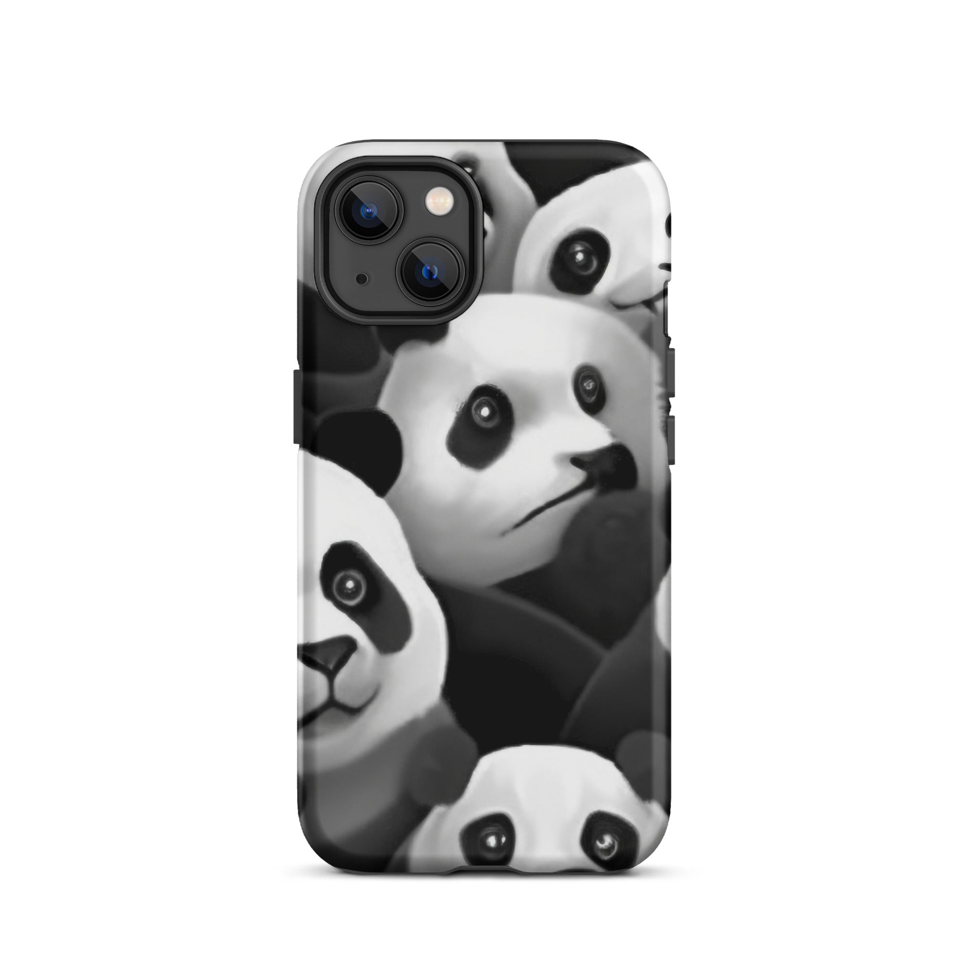 Cute & Playful Panda Faces iPhone Case by Visual Verse - Image 18