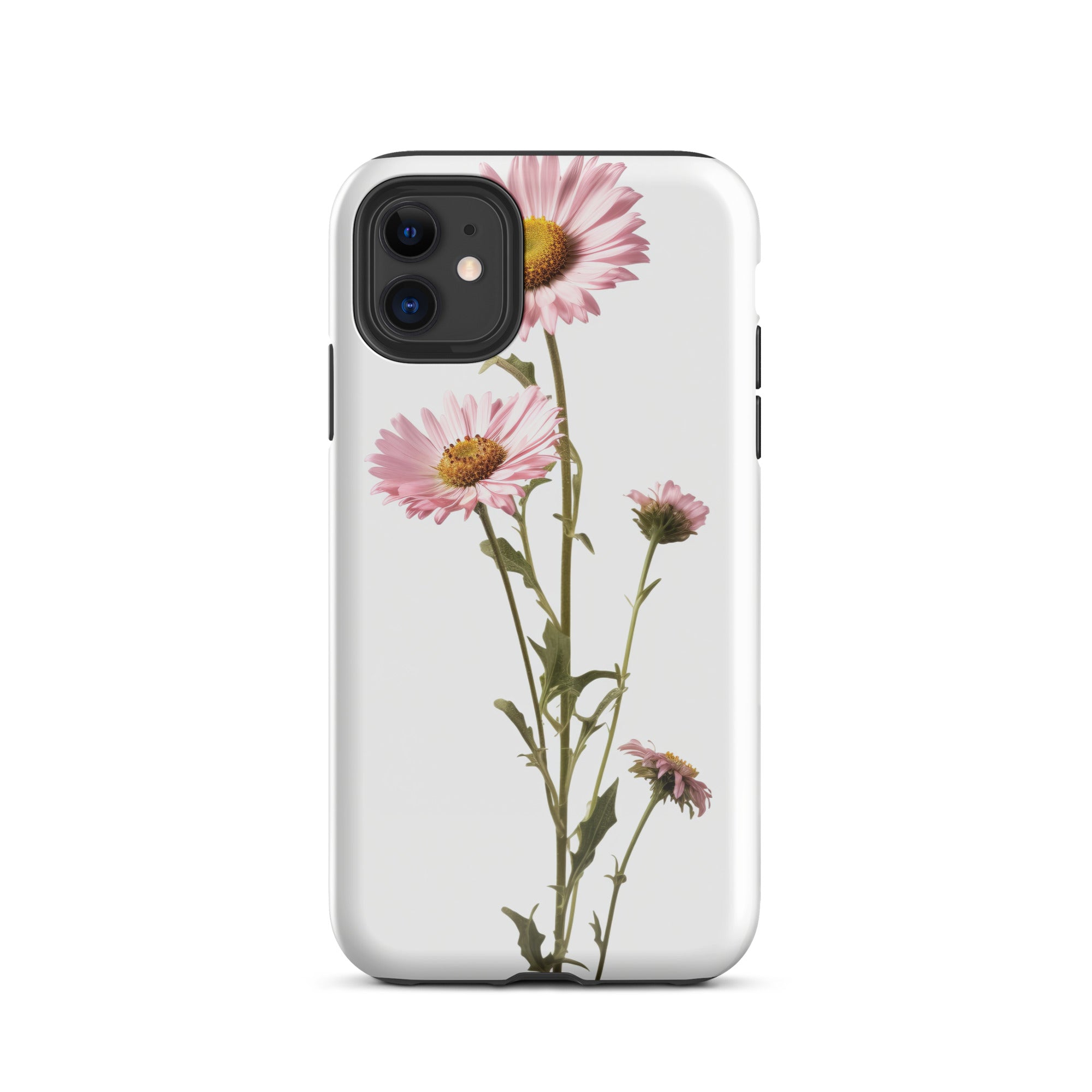 Daisy Fleabane Flower iPhone Case by Visual Verse - Image 1