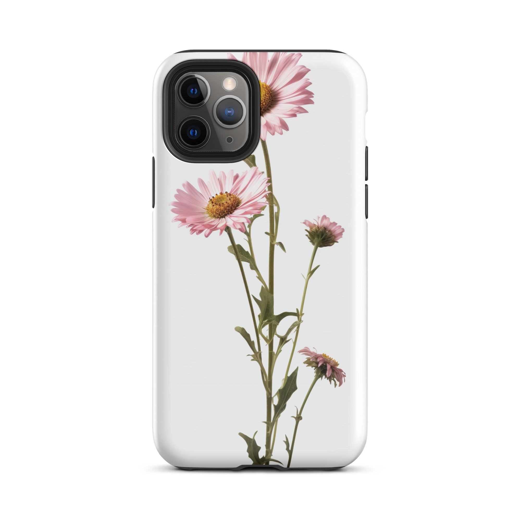 Daisy Fleabane Flower iPhone Case by Visual Verse - Image 3