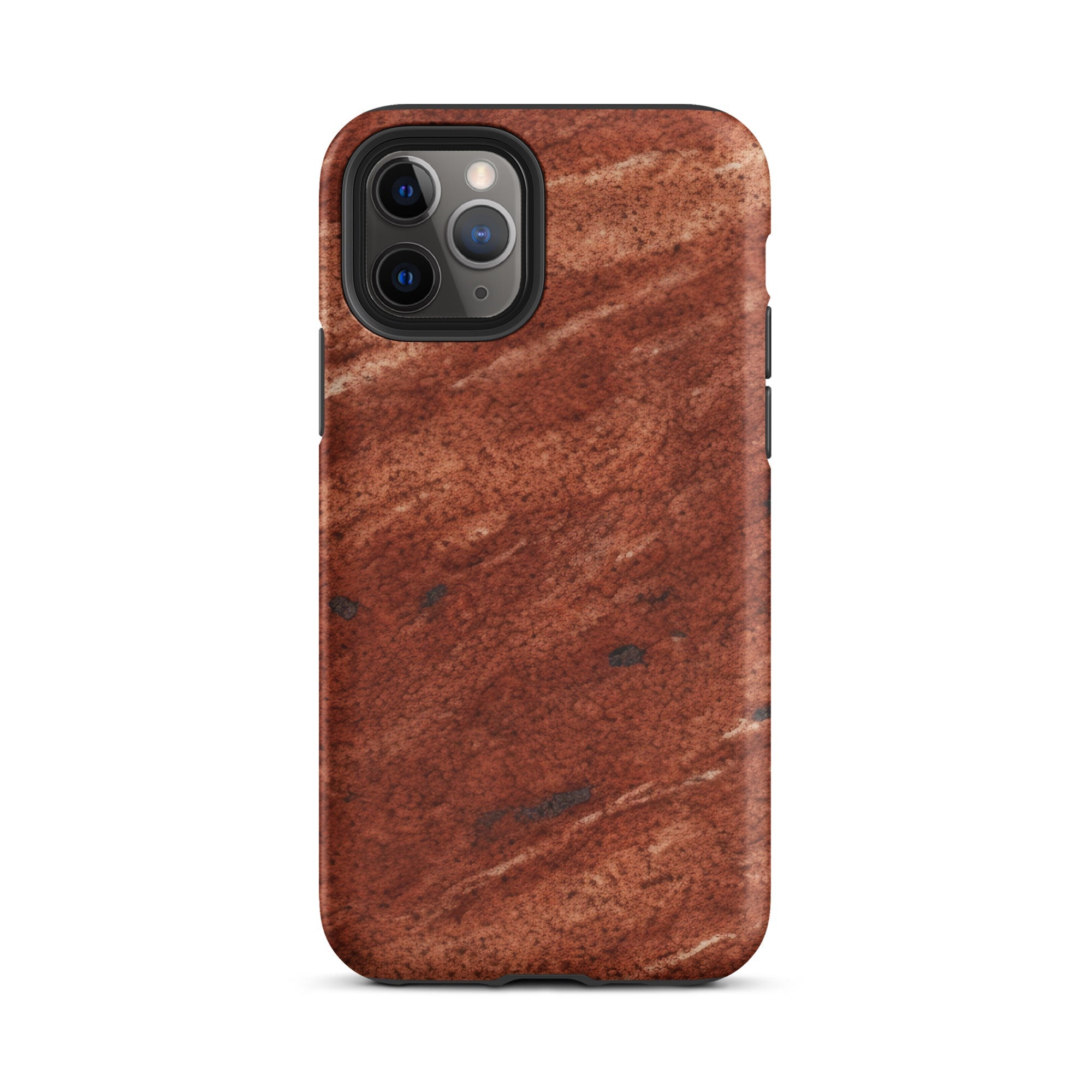 Dakota Mahogany Granite iPhone Case by Visual Verse - Image 4