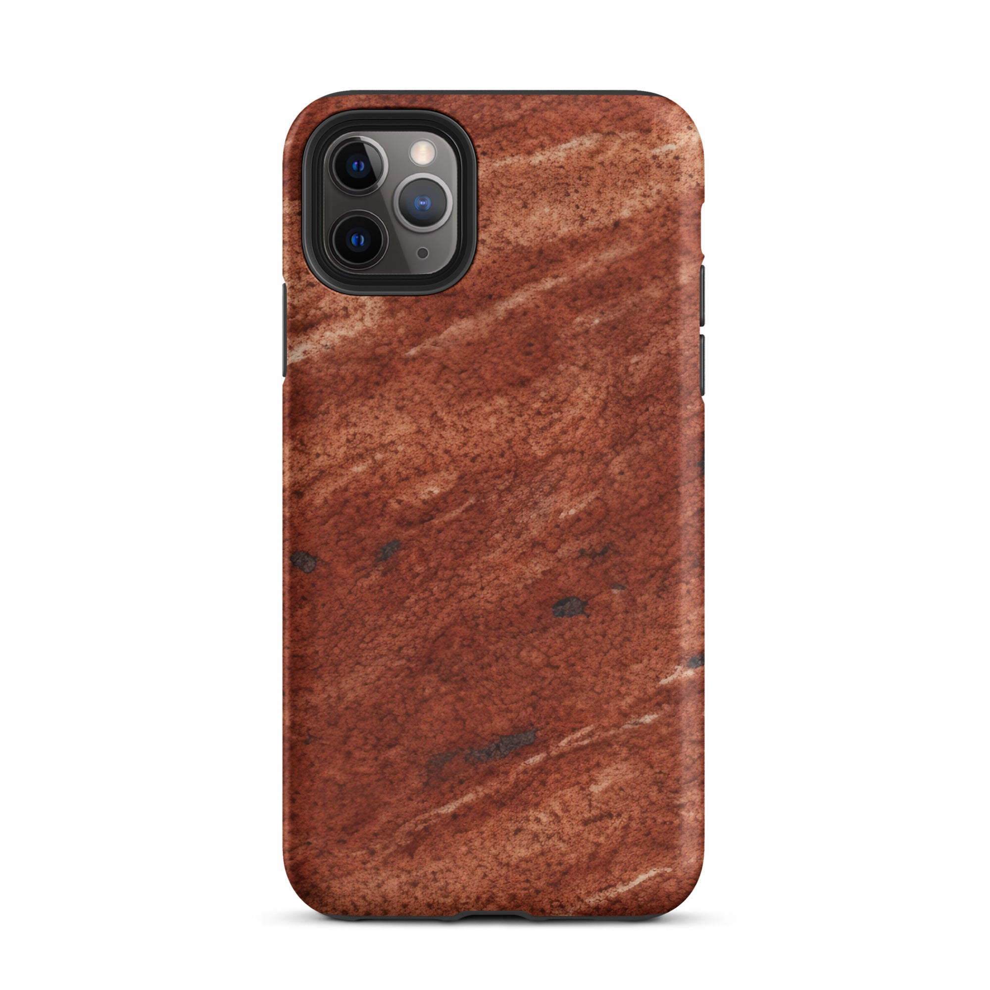 Dakota Mahogany Granite iPhone Case by Visual Verse - Image 6
