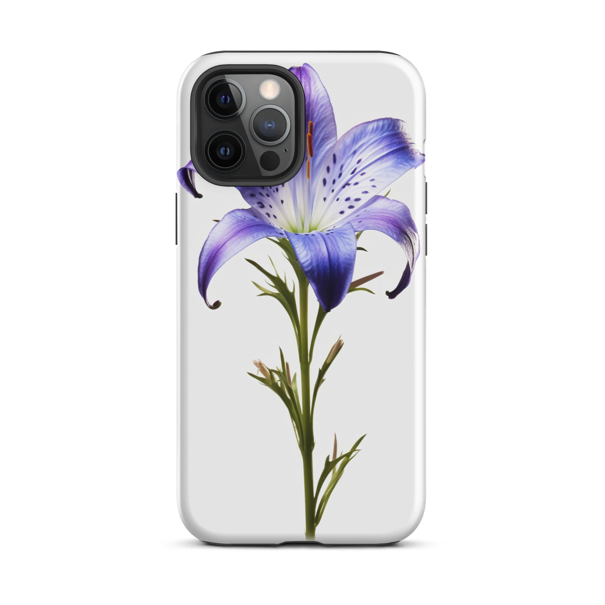 Dalmatian Bellflower Flower iPhone Case by Visual Verse - Image 14