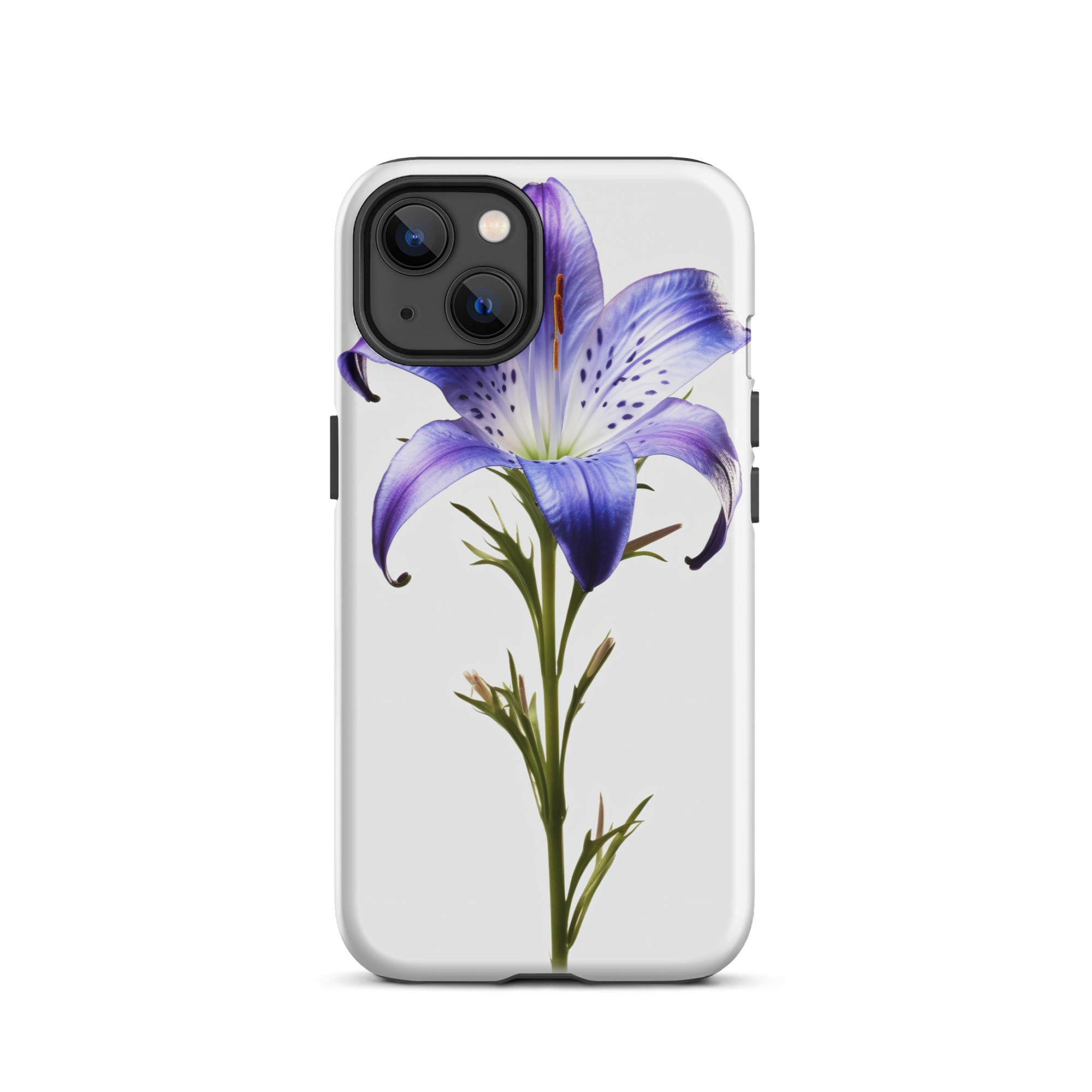 Dalmatian Bellflower Flower iPhone Case by Visual Verse - Image 18
