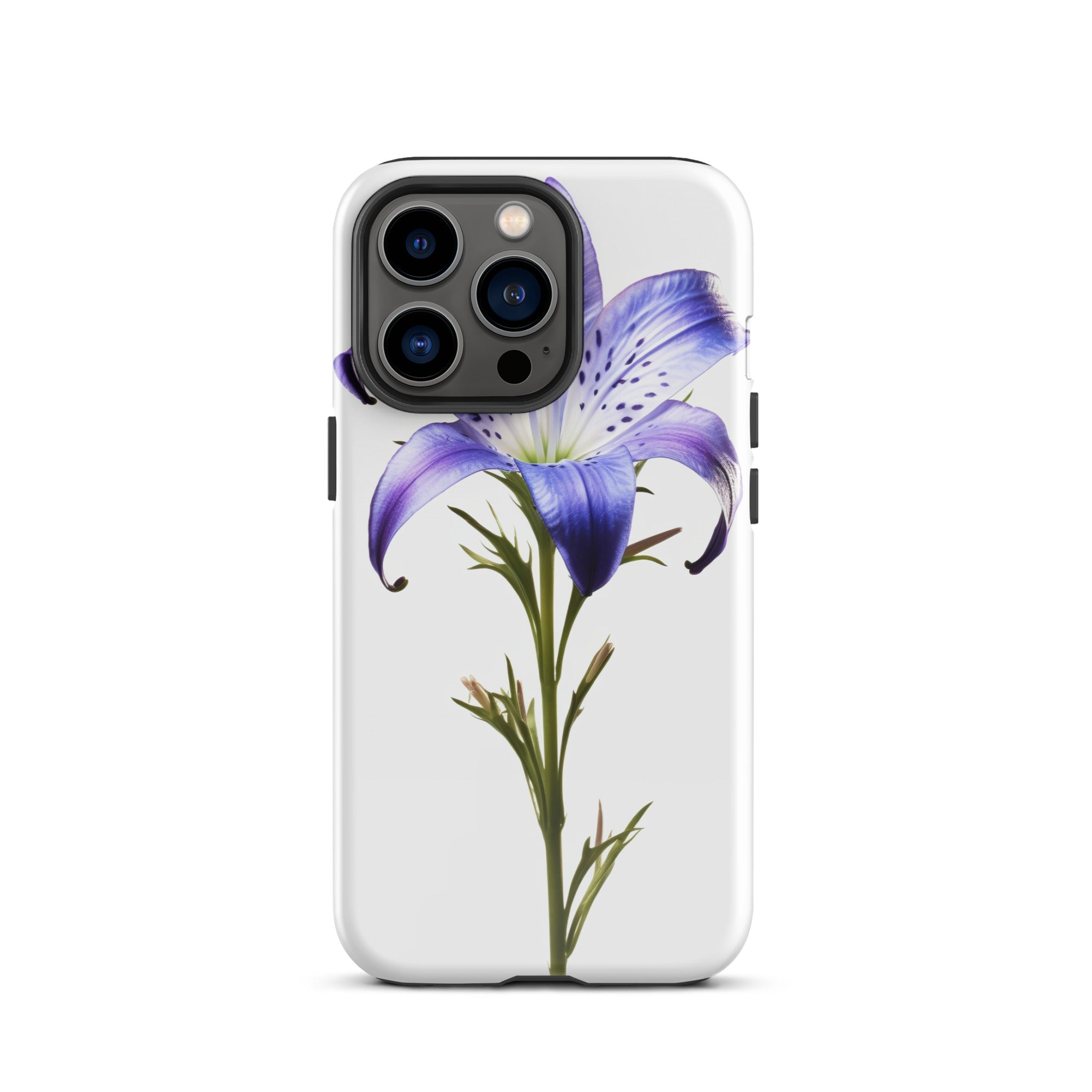 Dalmatian Bellflower Flower iPhone Case by Visual Verse - Image 19