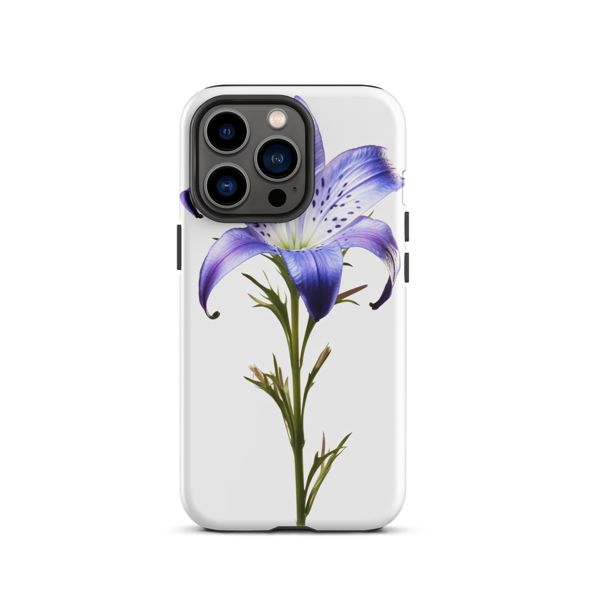Dalmatian Bellflower Flower iPhone Case by Visual Verse - Image 20