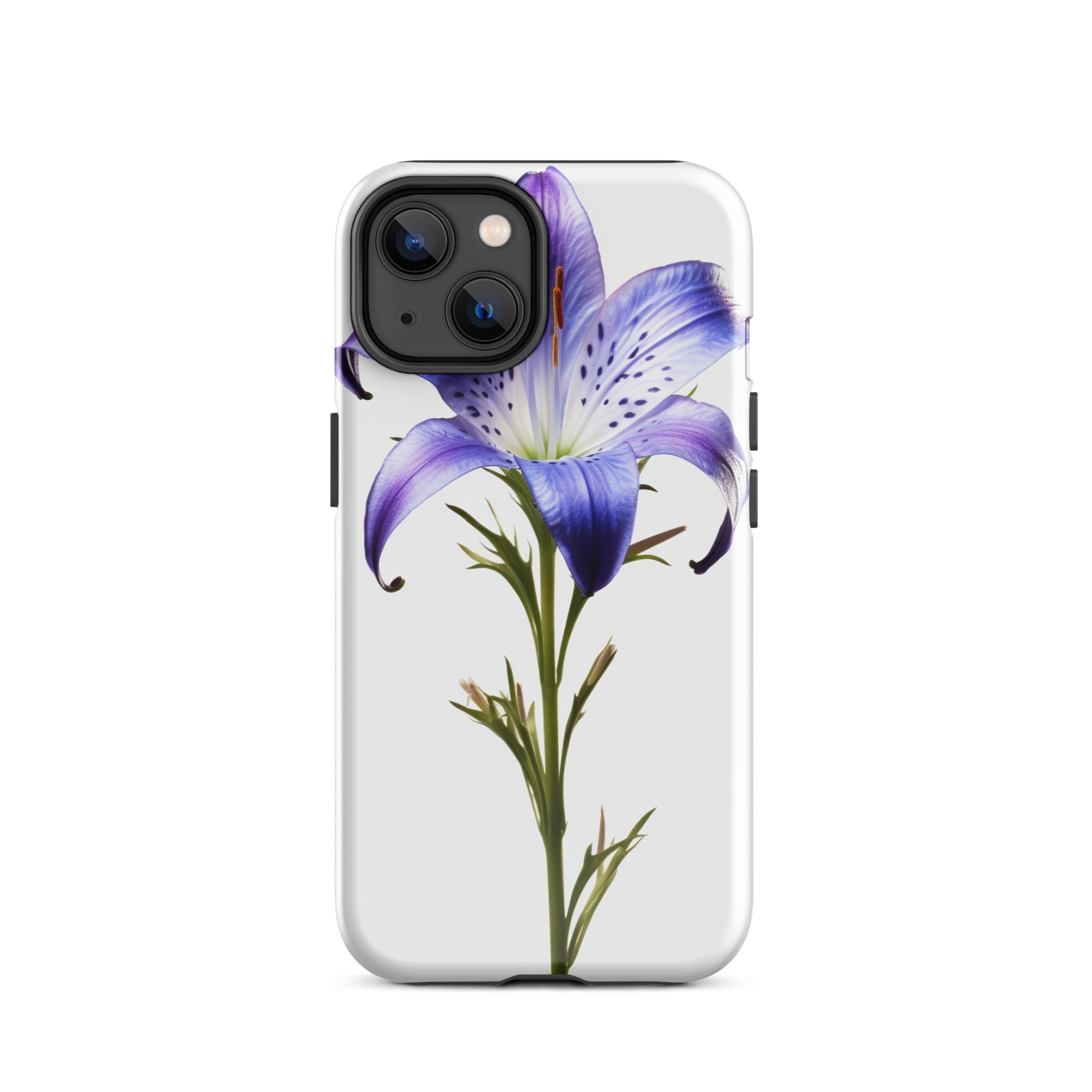 Dalmatian Bellflower Flower iPhone Case by Visual Verse - Image 23