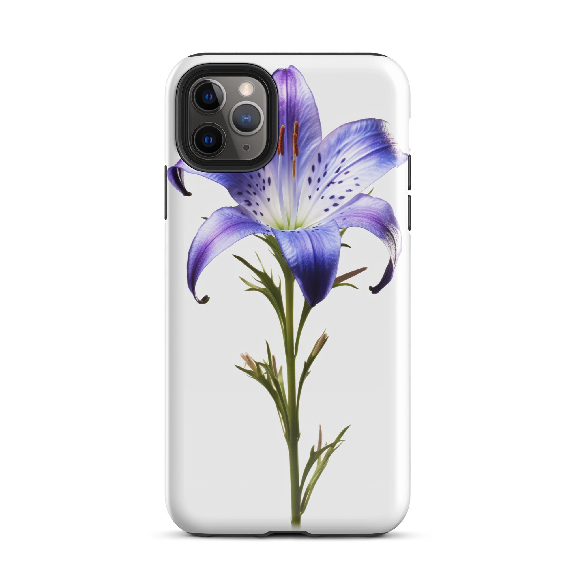 Dalmatian Bellflower Flower iPhone Case by Visual Verse - Image 5