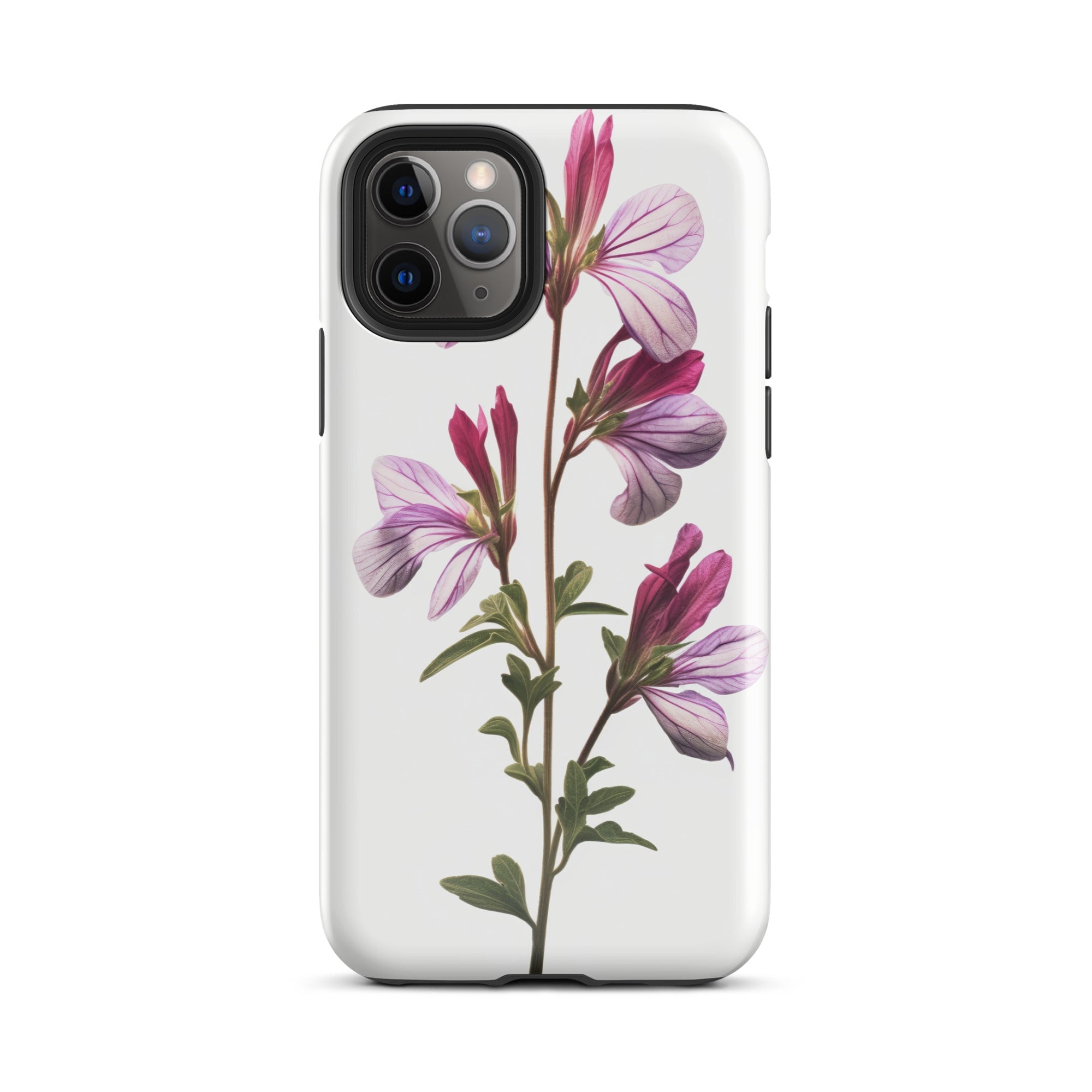 Dames Rocket Flower iPhone Case by Visual Verse - Image 3