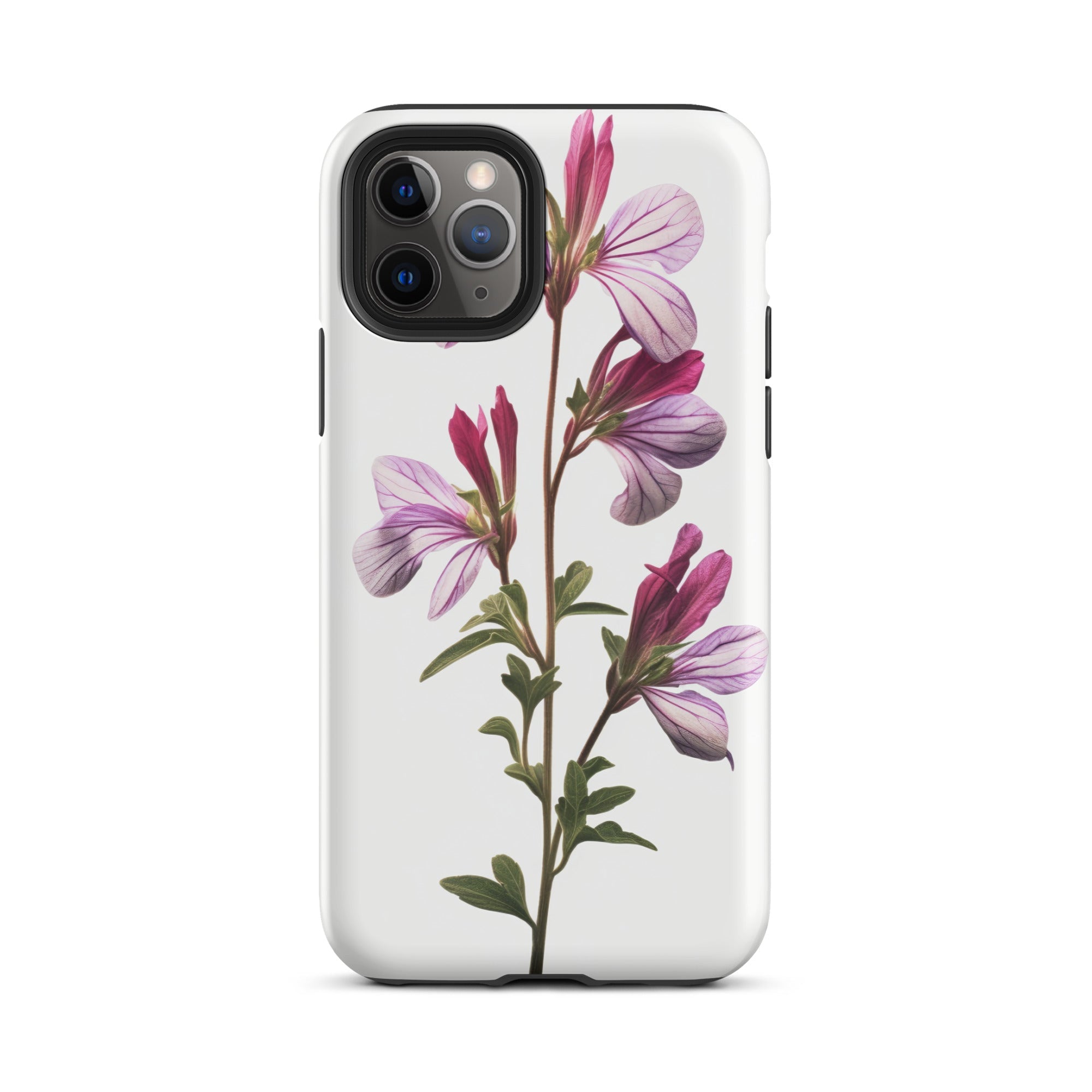 Dames Rocket Flower iPhone Case by Visual Verse - Image 4
