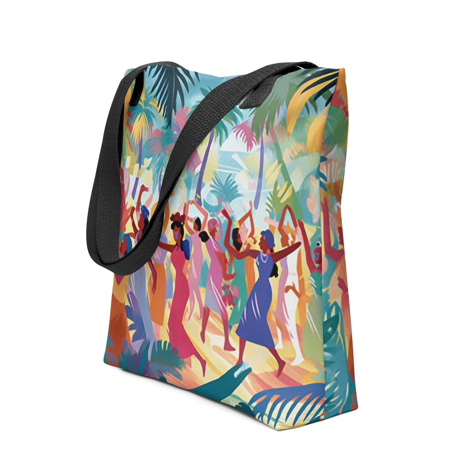 Dance Party Tote Bag For Lovers by Visual Verse - Image 1