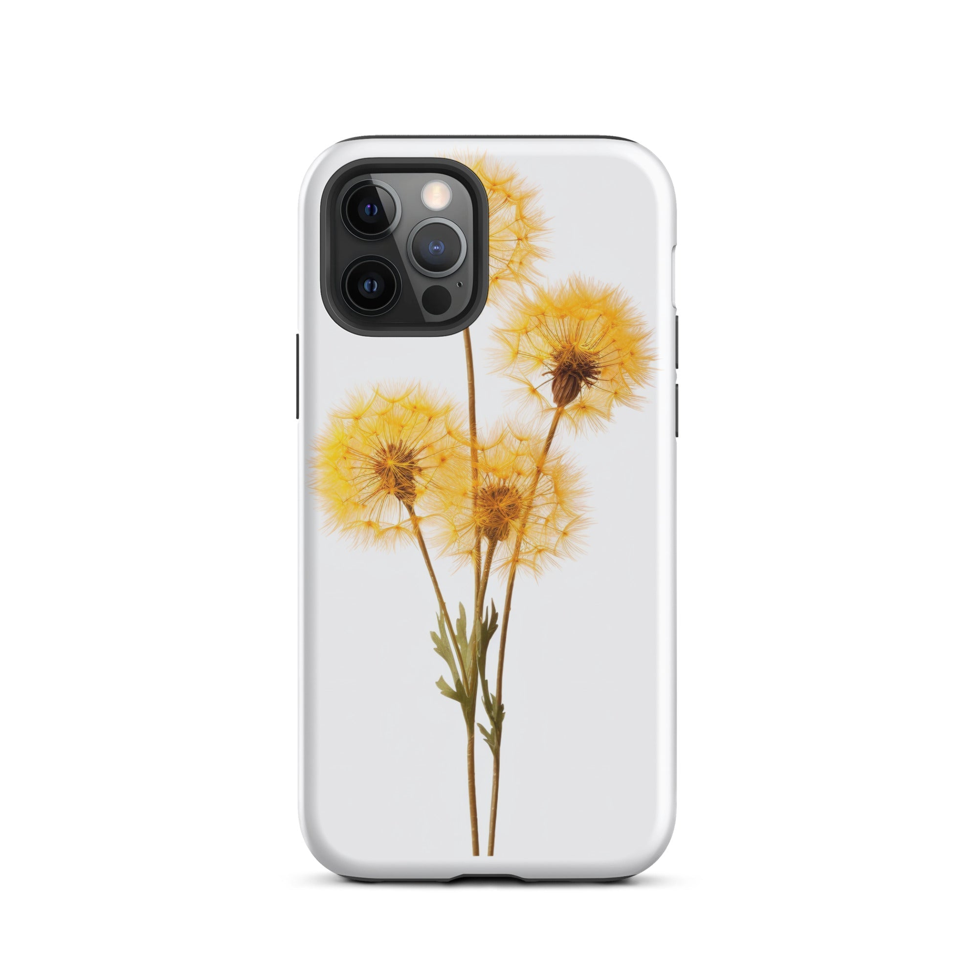 Dandelion Clocks Flower iPhone Case by Visual Verse - Image 12