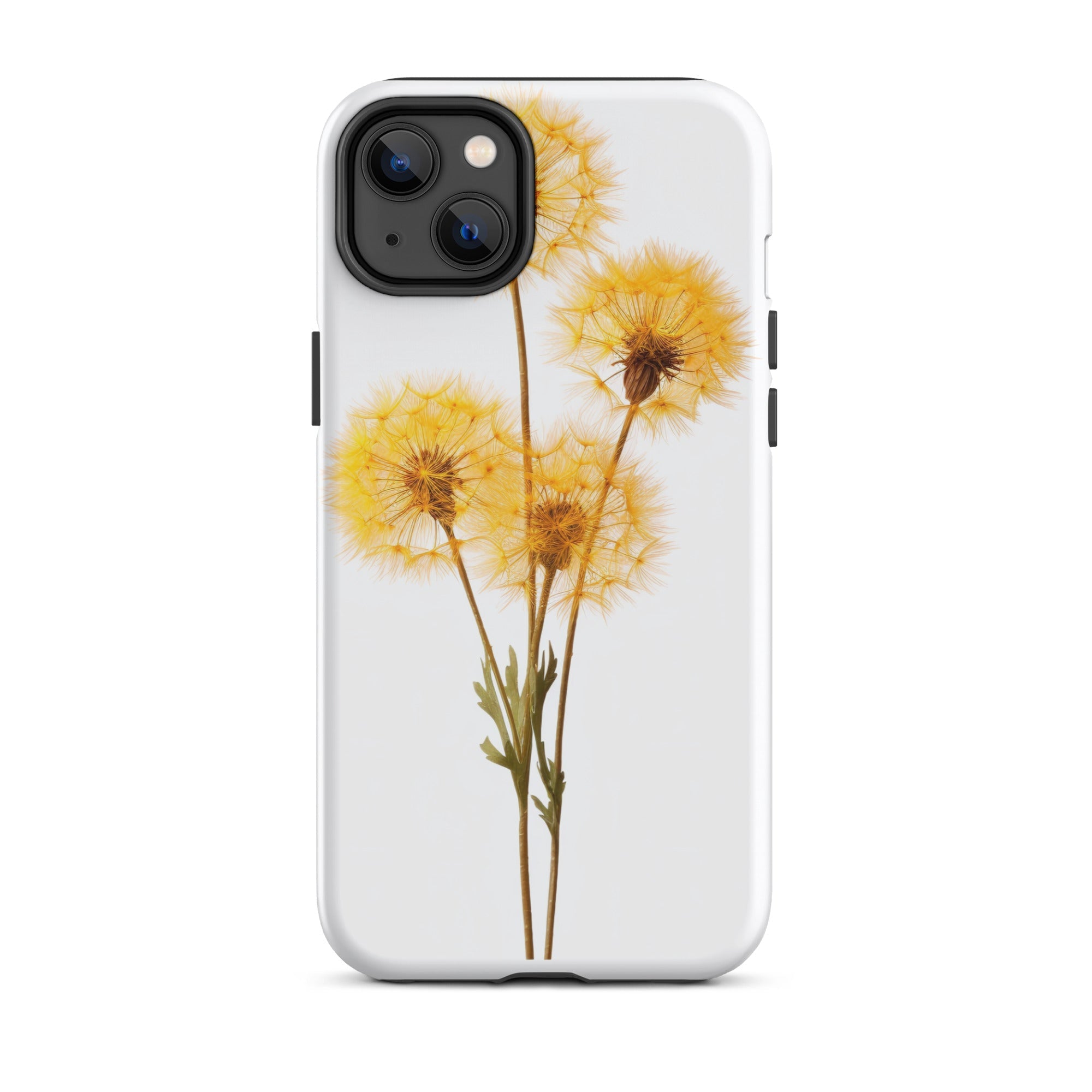 Dandelion Clocks Flower iPhone Case by Visual Verse - Image 26