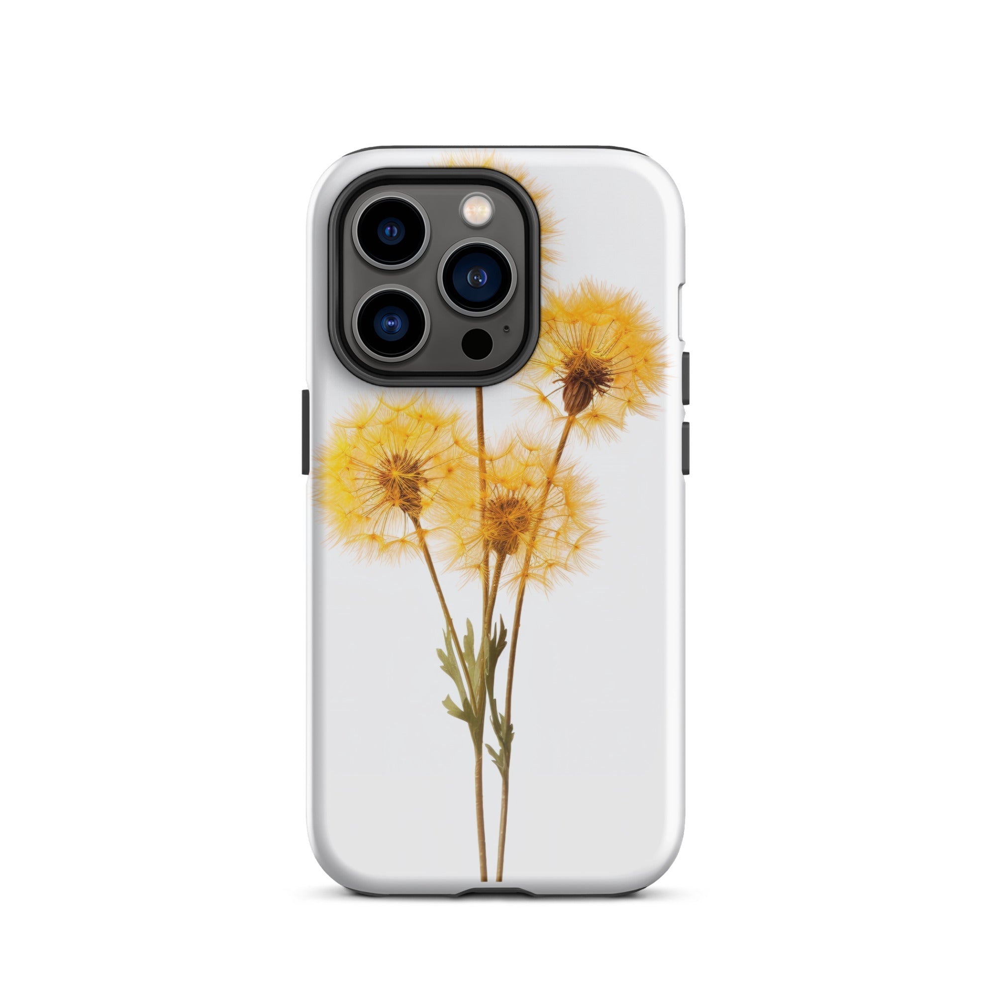 Dandelion Clocks Flower iPhone Case by Visual Verse - Image 27