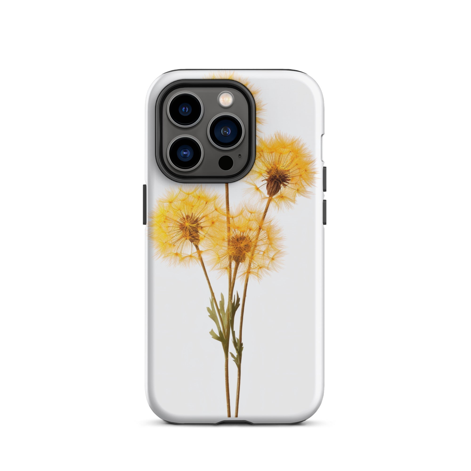 Dandelion Clocks Flower iPhone Case by Visual Verse - Image 28