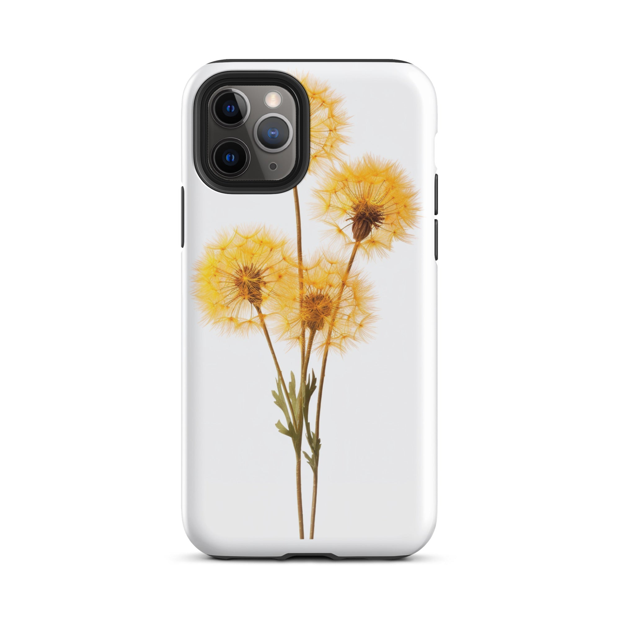 Dandelion Clocks Flower iPhone Case by Visual Verse - Image 3