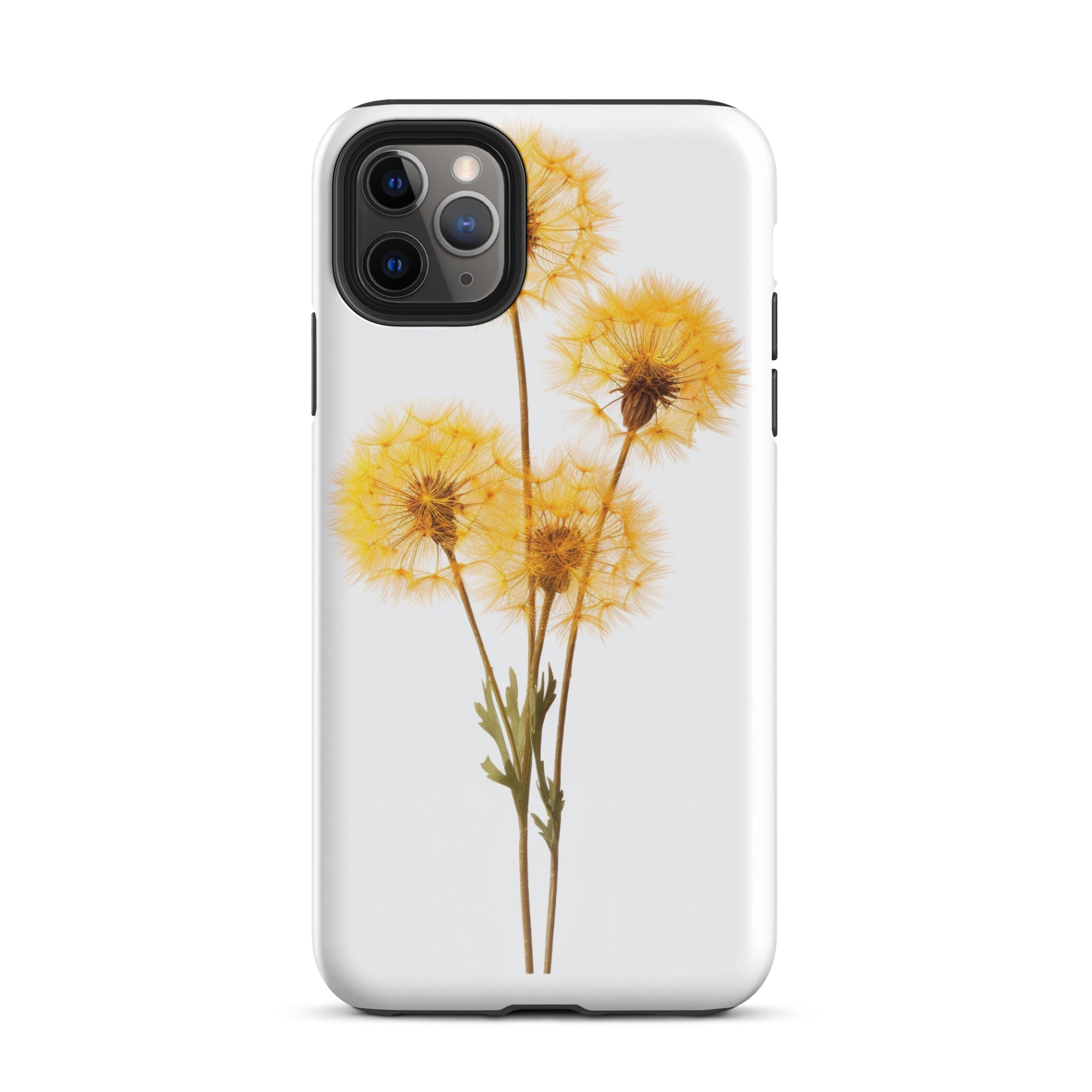 Dandelion Clocks Flower iPhone Case by Visual Verse - Image 5
