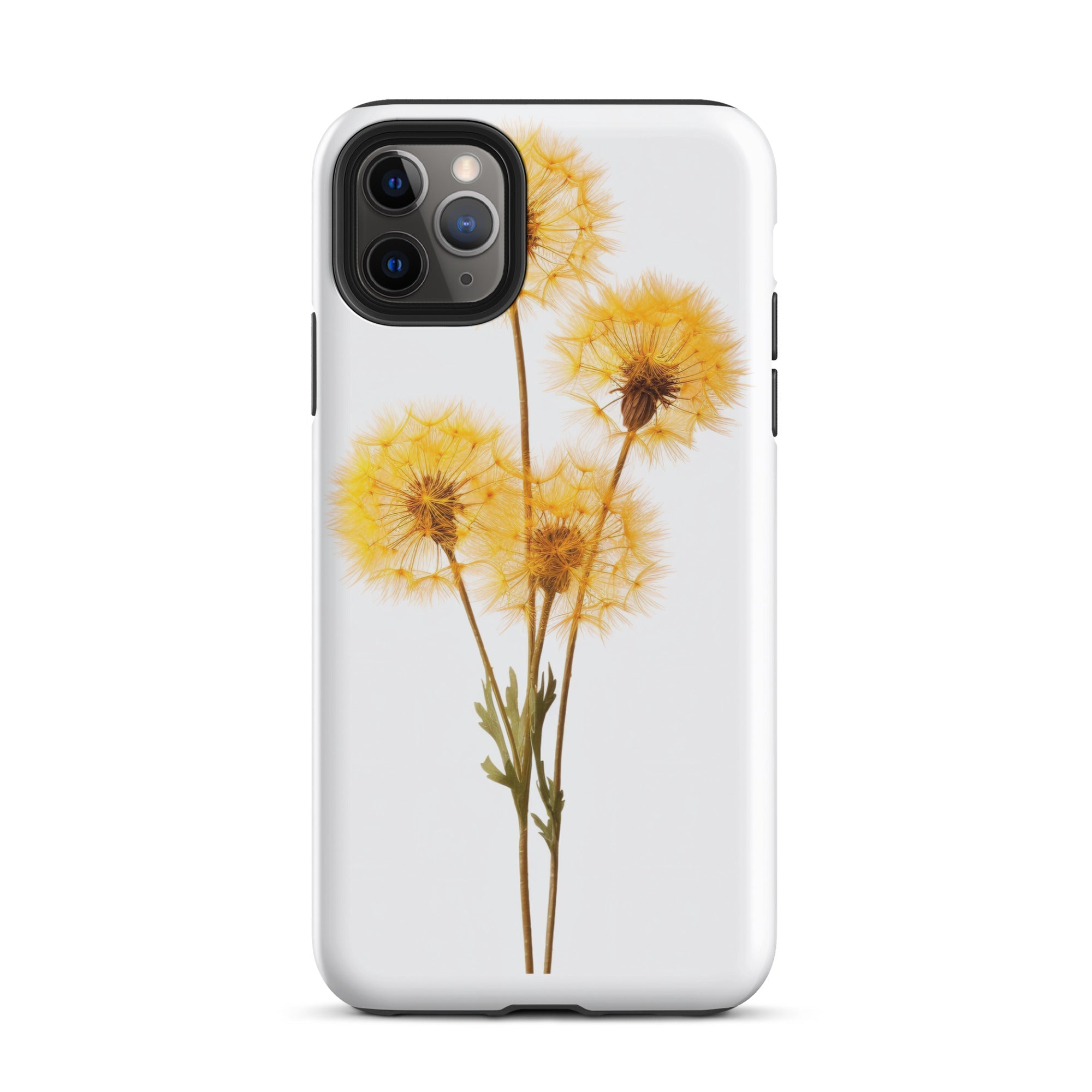Dandelion Clocks Flower iPhone Case by Visual Verse - Image 6
