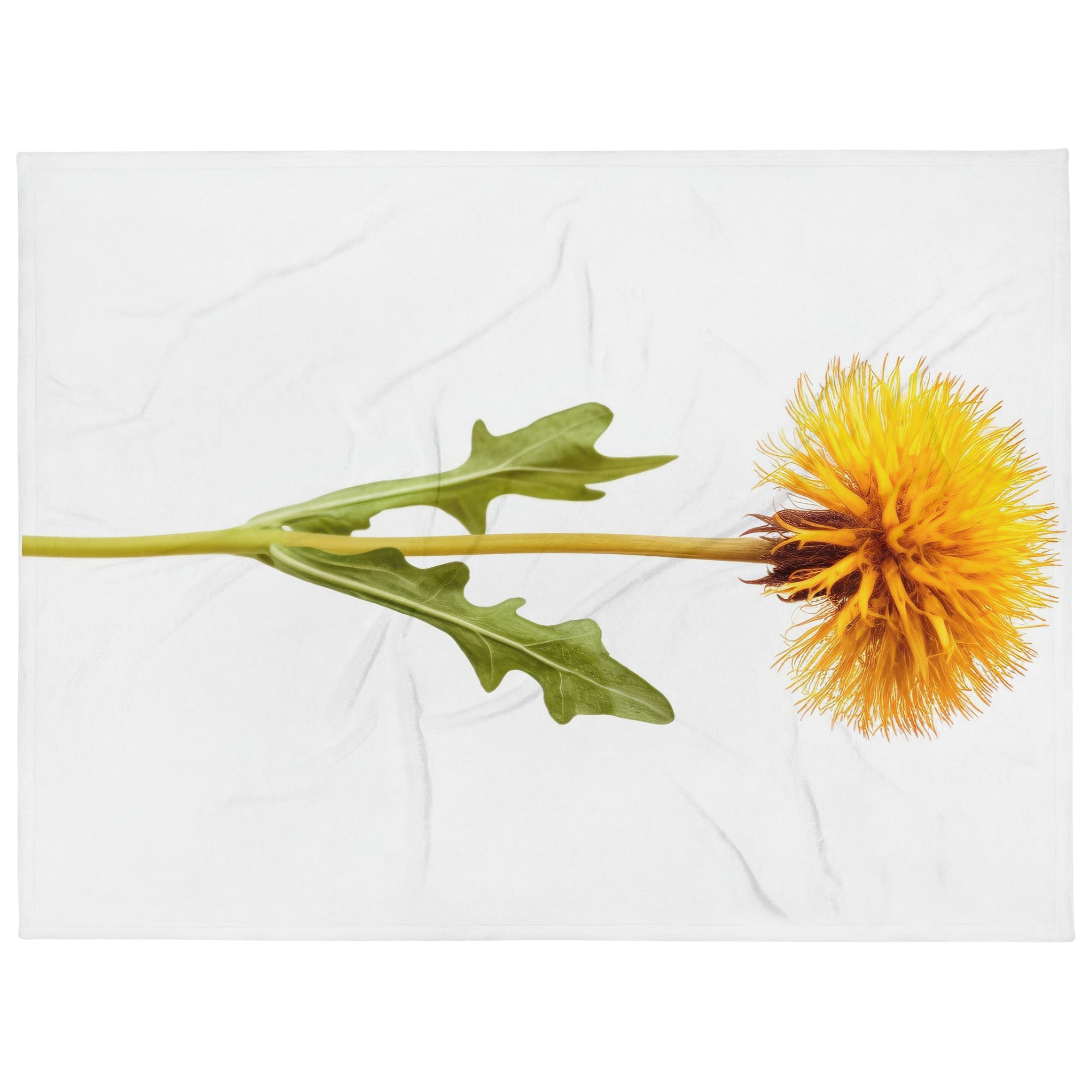 Dandelion Flower Blanket by Visual Verse - Image 1