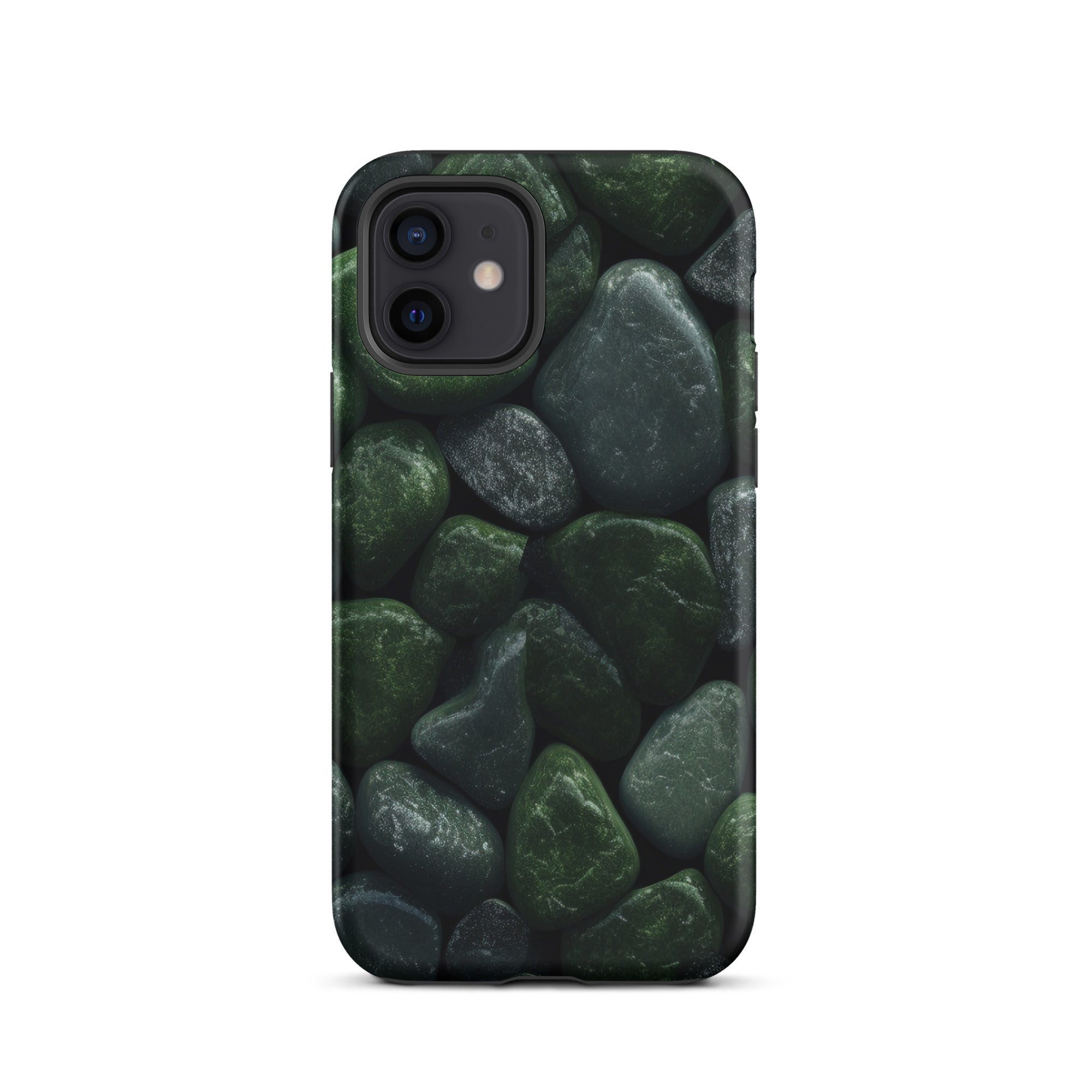 Dark Green Rocks iPhone Case by Visual Verse - Image 10