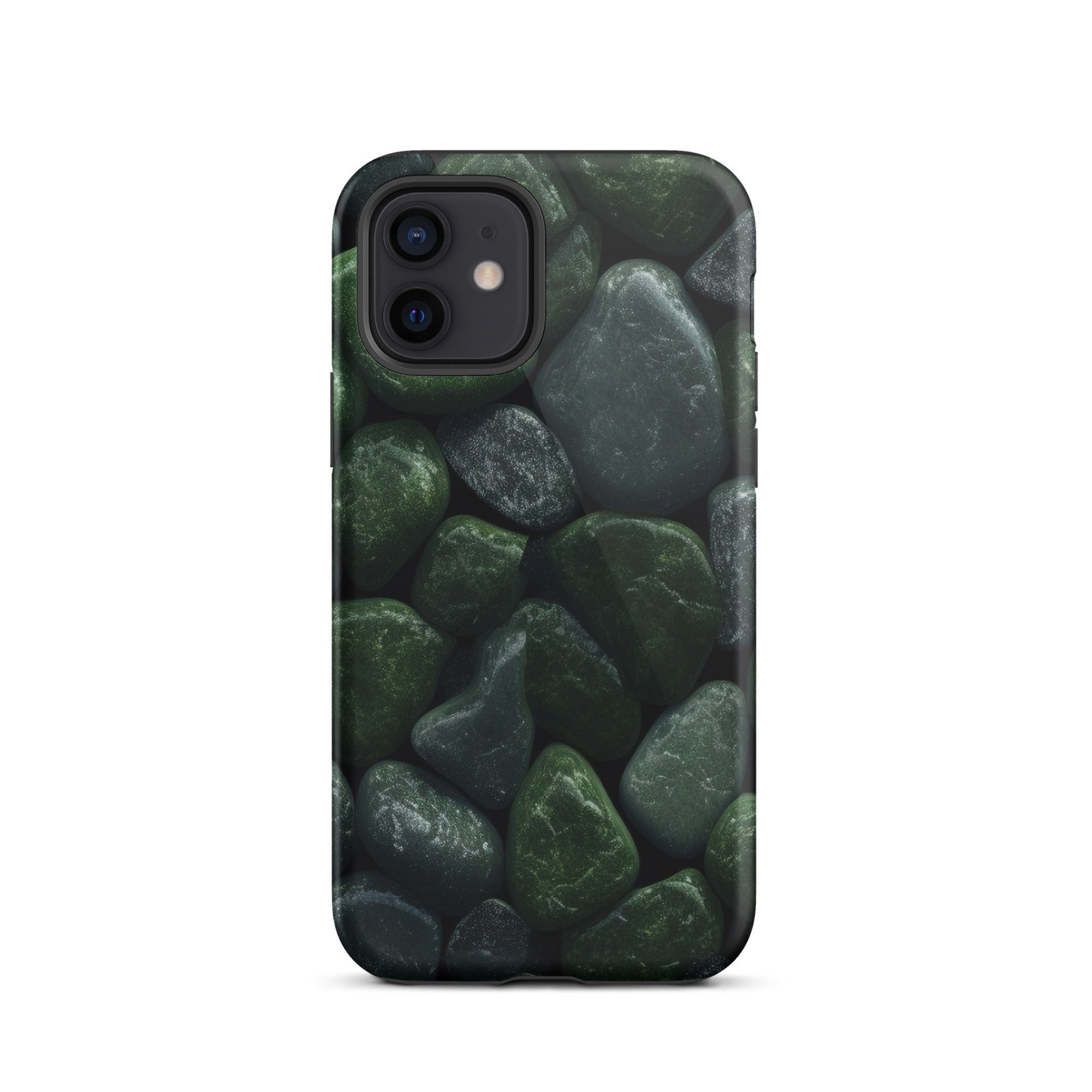 Dark Green Rocks iPhone Case by Visual Verse - Image 9