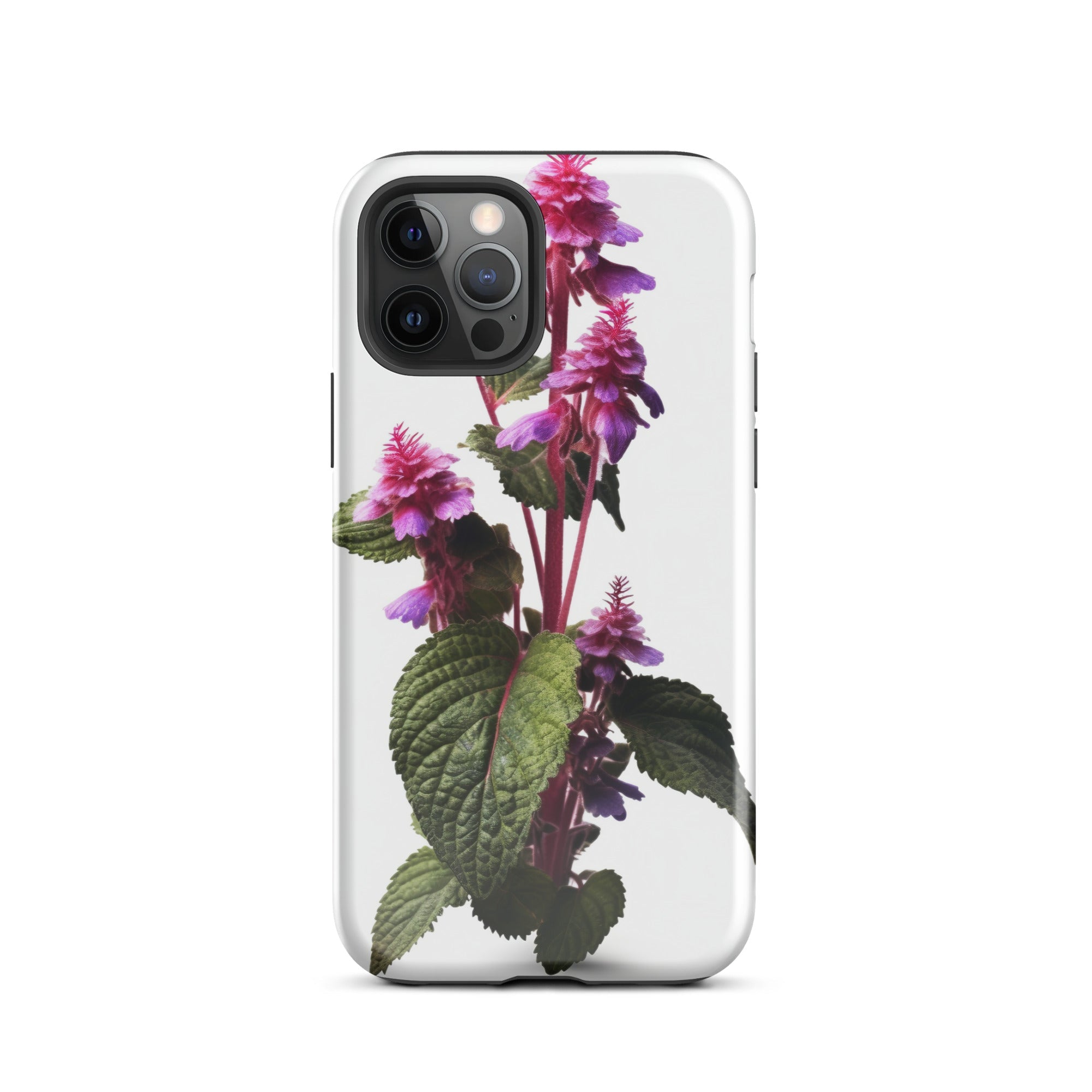 Dead Nettle Flower iPhone Case by Visual Verse - Image 11
