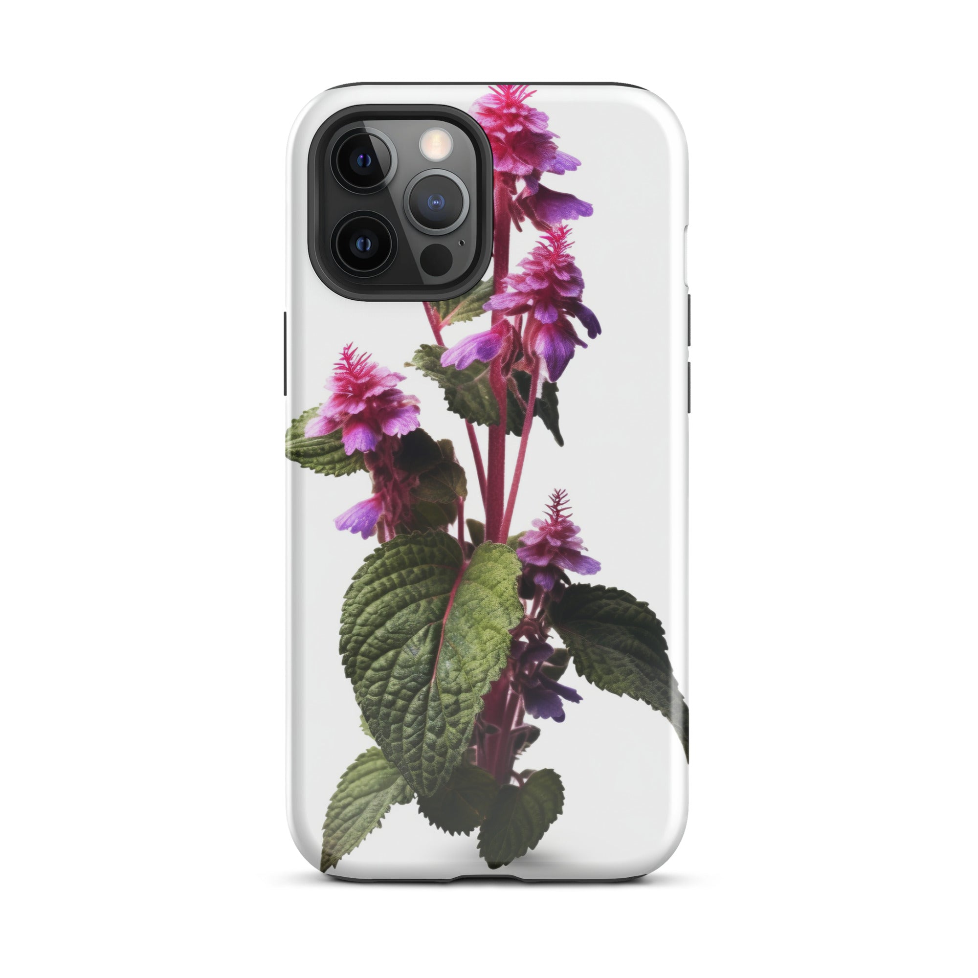 Dead Nettle Flower iPhone Case by Visual Verse - Image 13