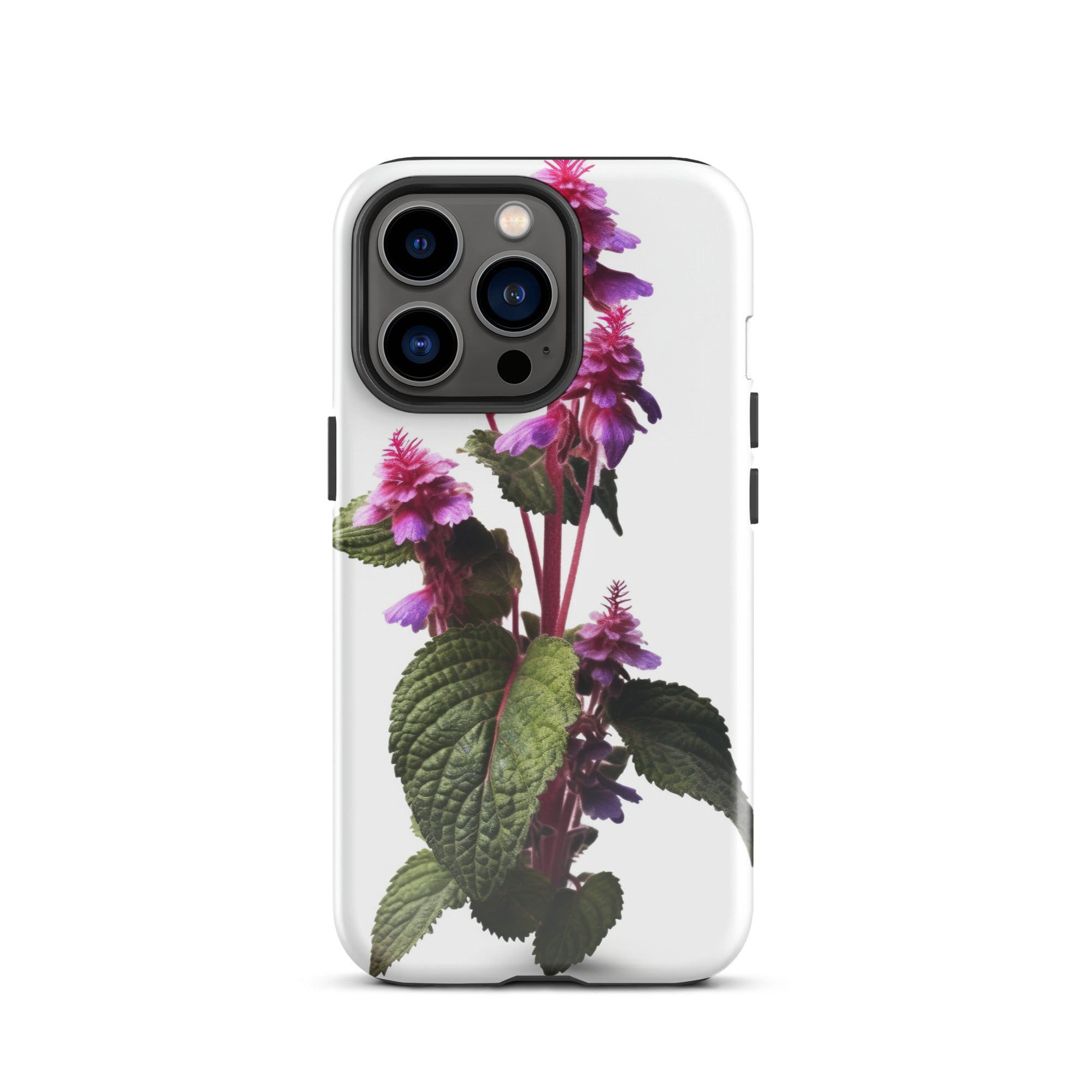 Dead Nettle Flower iPhone Case by Visual Verse - Image 19