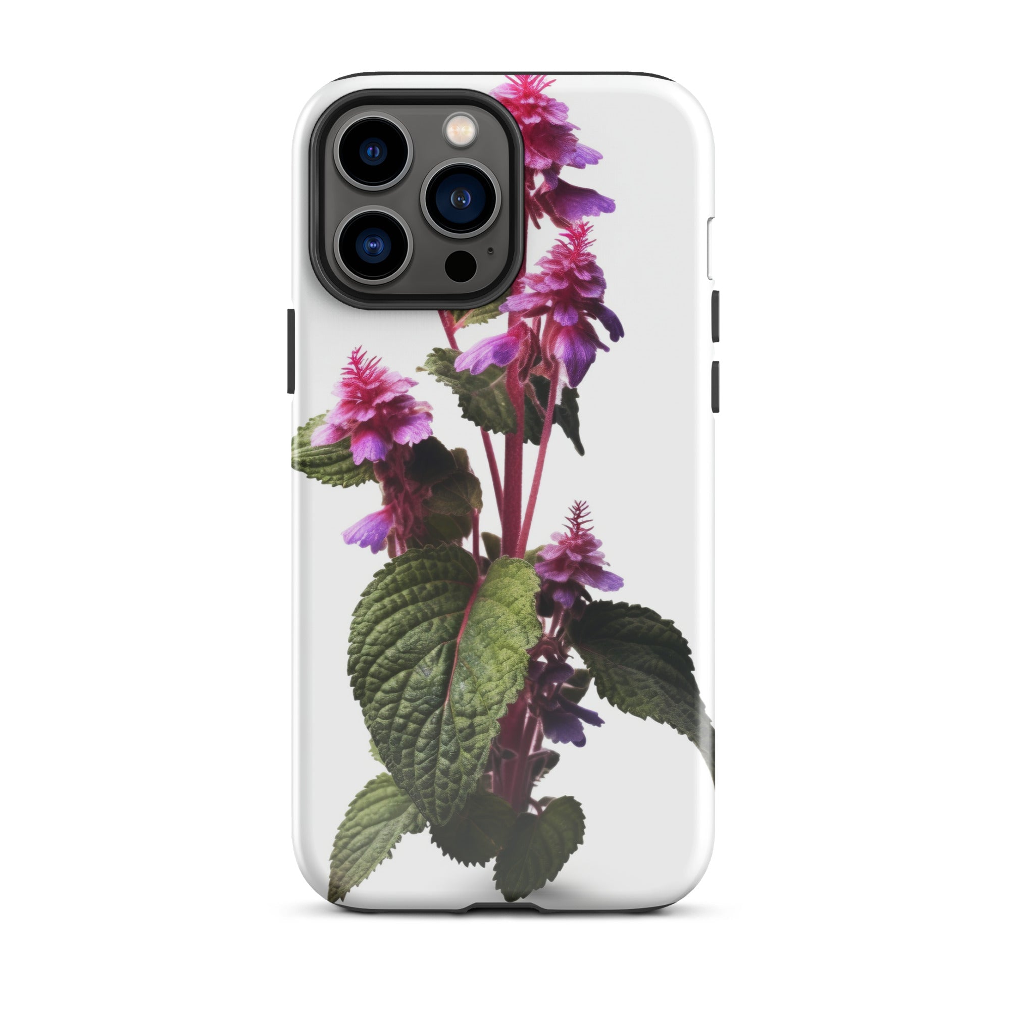 Dead Nettle Flower iPhone Case by Visual Verse - Image 21