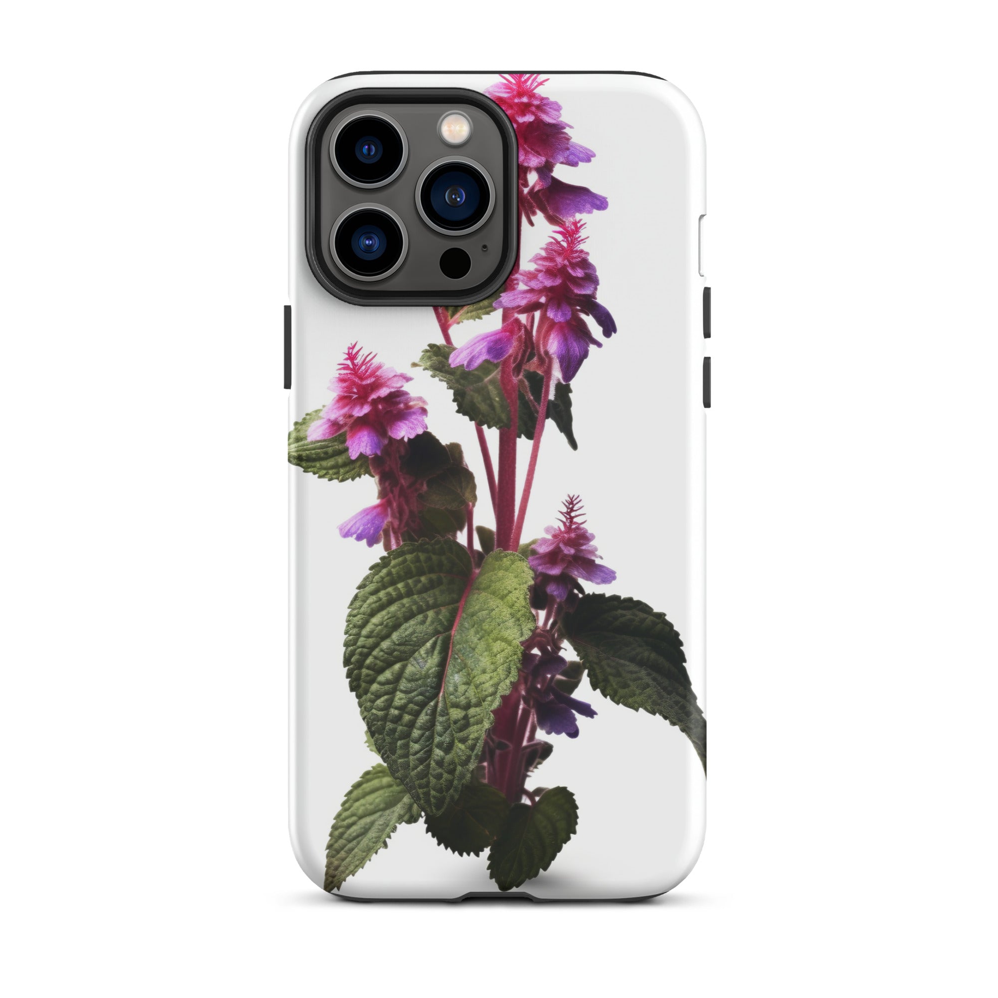 Dead Nettle Flower iPhone Case by Visual Verse - Image 22