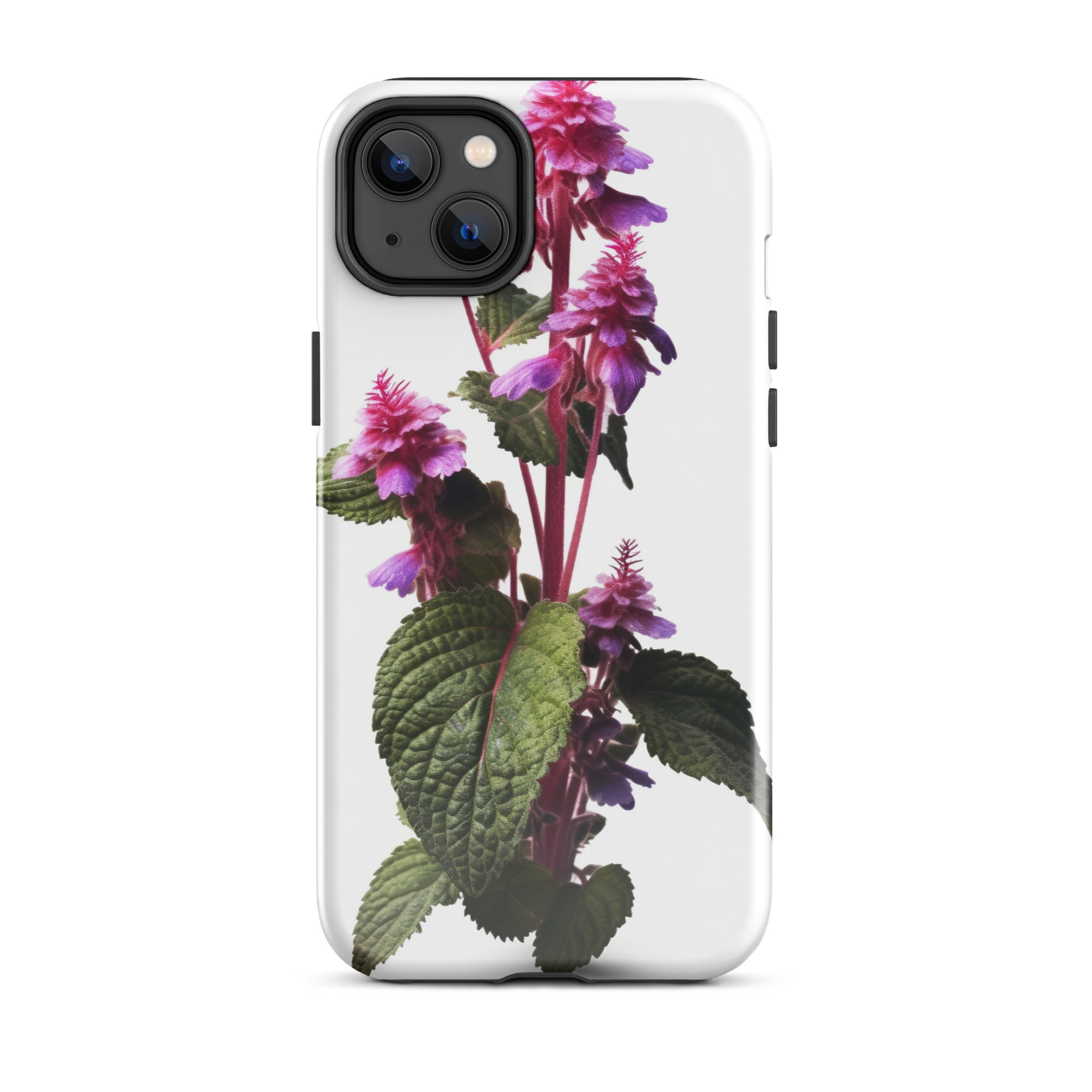 Dead Nettle Flower iPhone Case by Visual Verse - Image 25