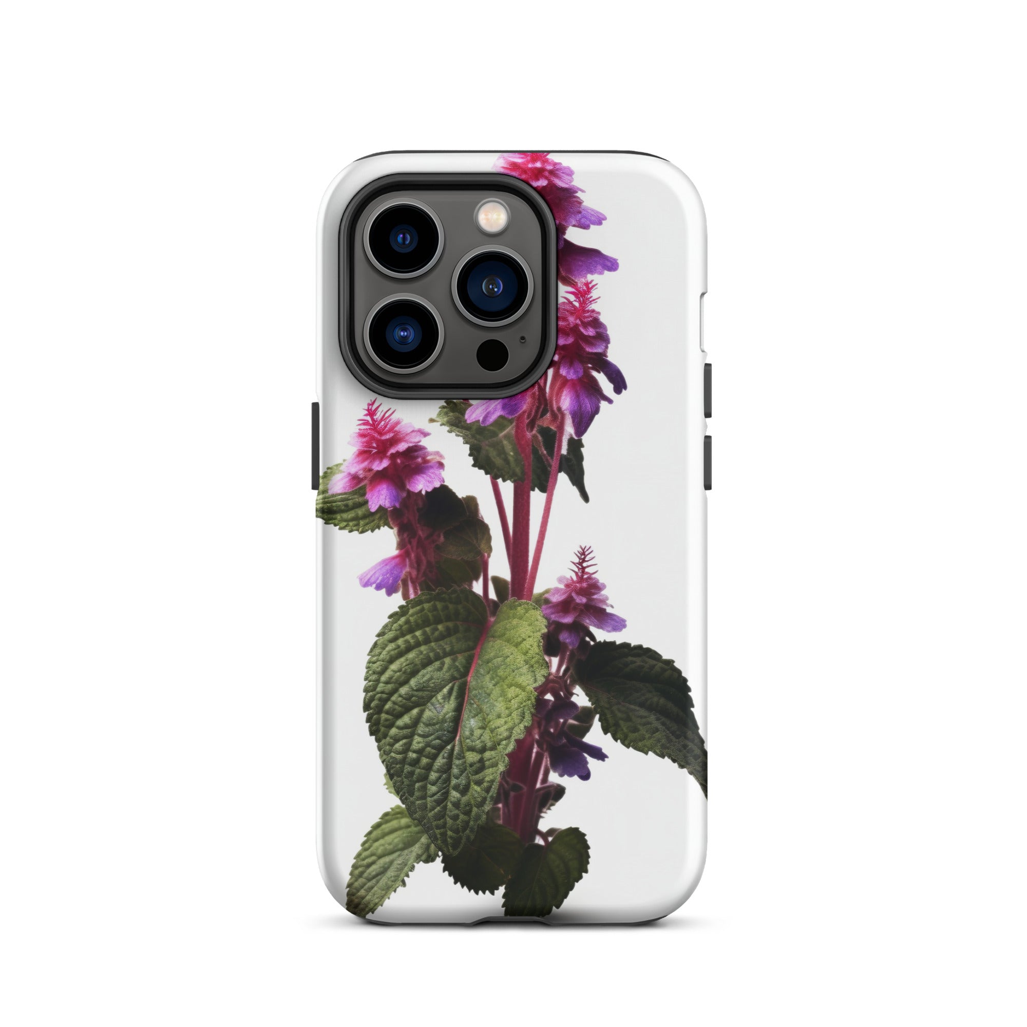 Dead Nettle Flower iPhone Case by Visual Verse - Image 28