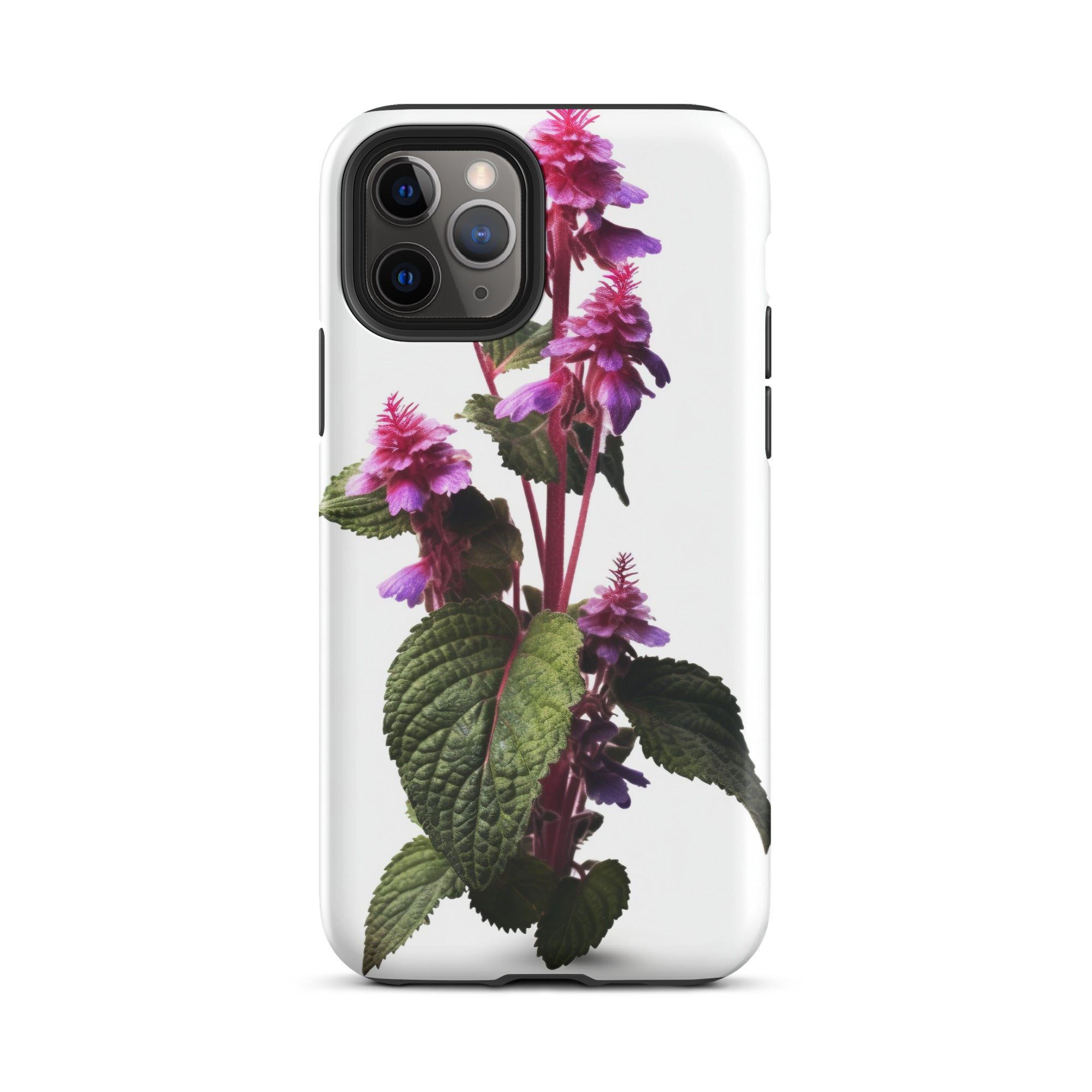 Dead Nettle Flower iPhone Case by Visual Verse - Image 4