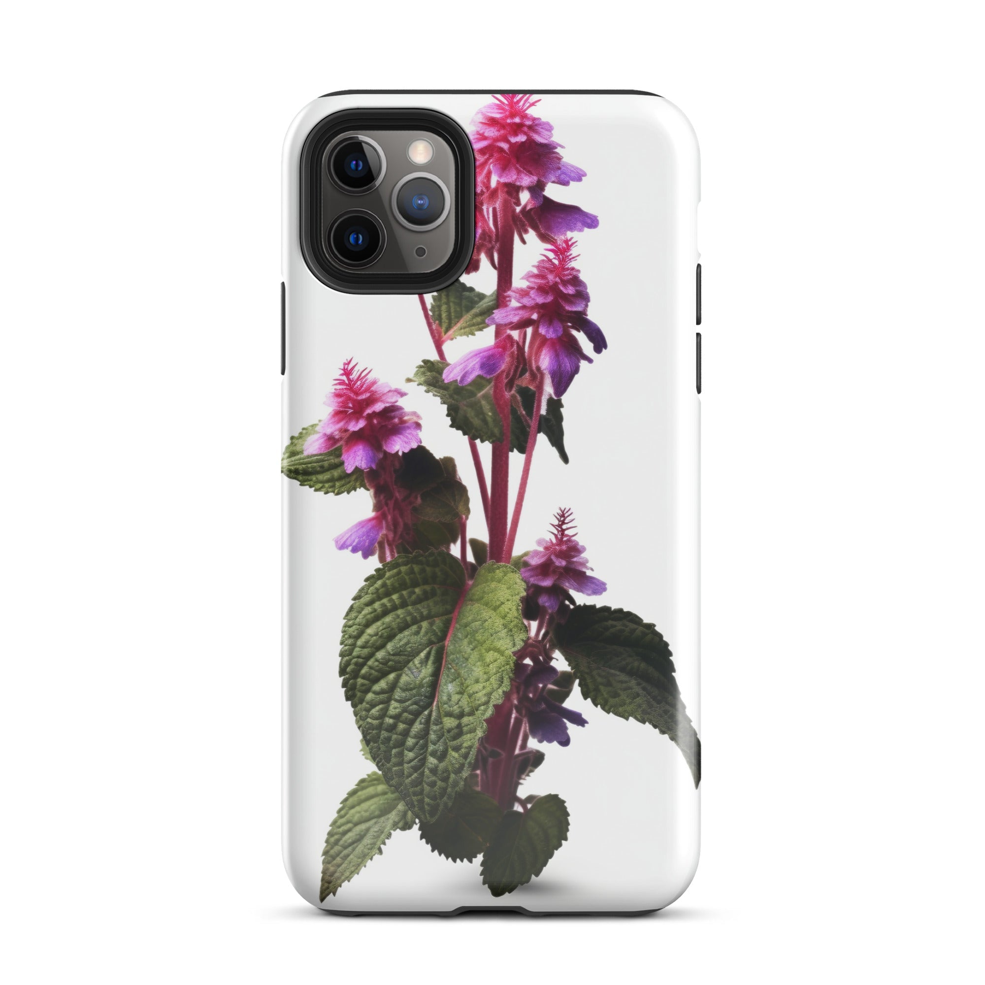 Dead Nettle Flower iPhone Case by Visual Verse - Image 5