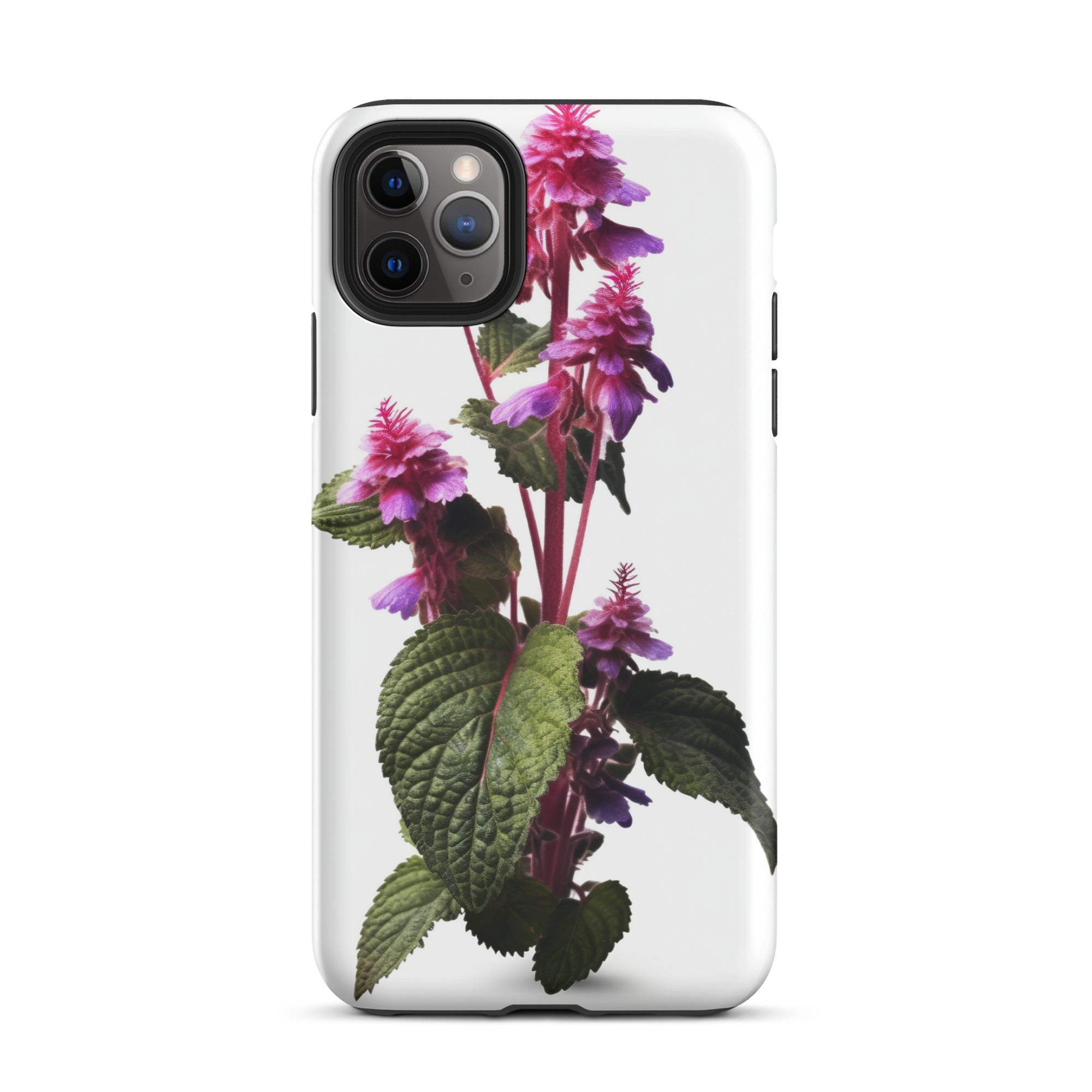 Dead Nettle Flower iPhone Case by Visual Verse - Image 6
