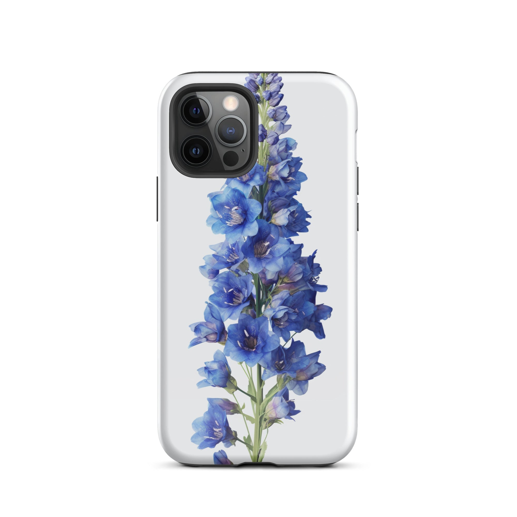 Delphinium Flower iPhone Case by Visual Verse - Image 11