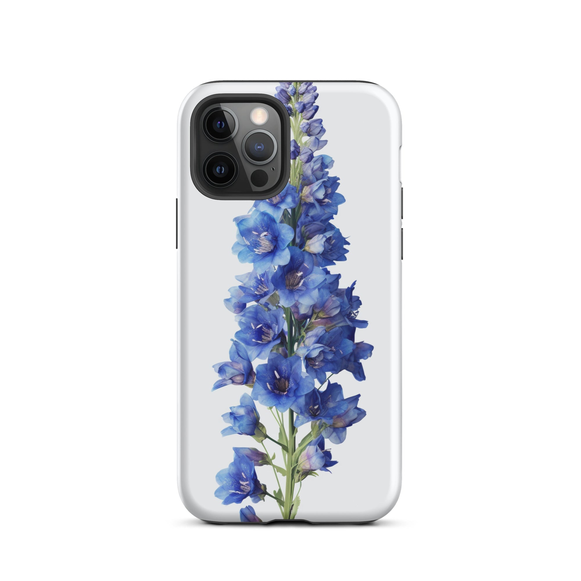Delphinium Flower iPhone Case by Visual Verse - Image 12