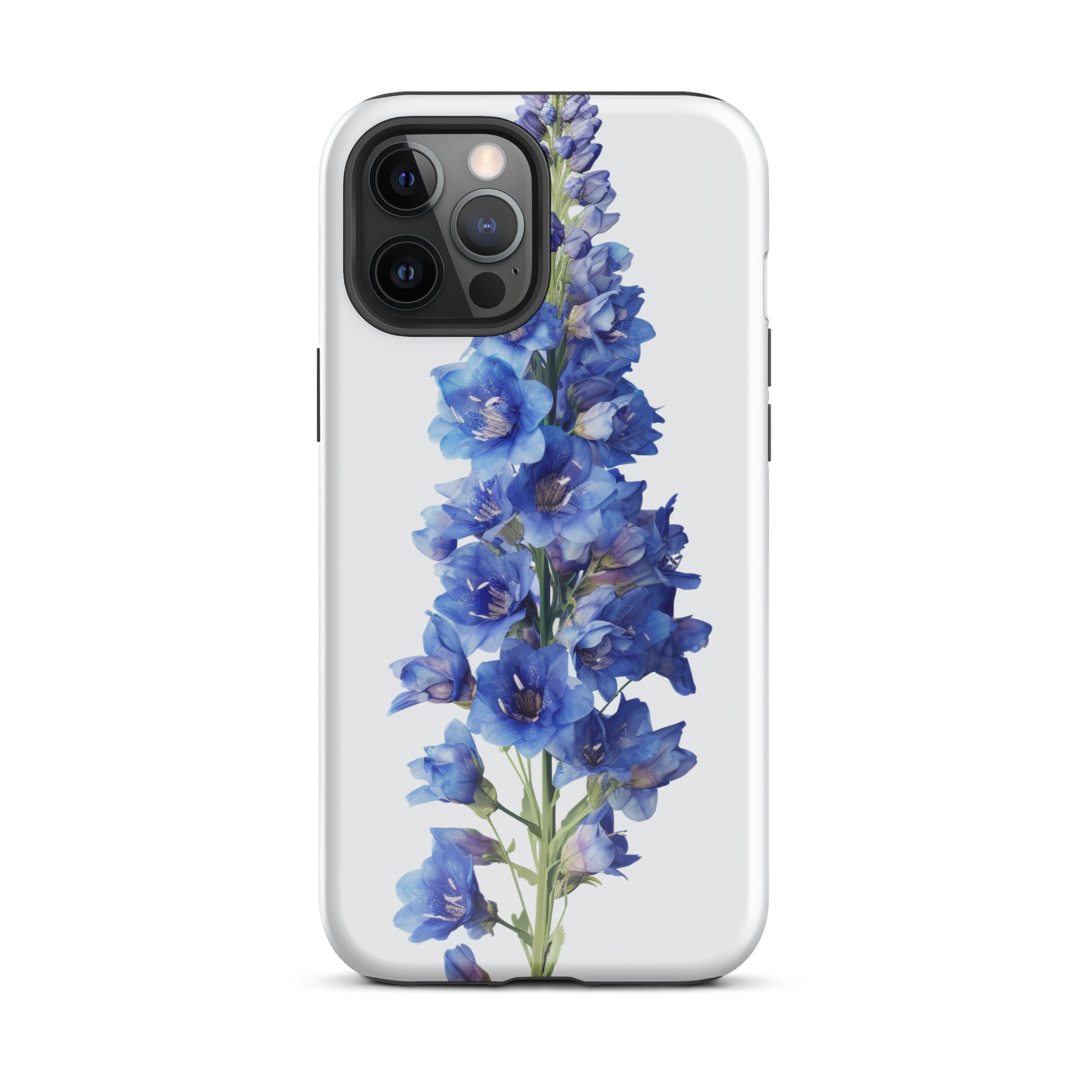 Delphinium Flower iPhone Case by Visual Verse - Image 13