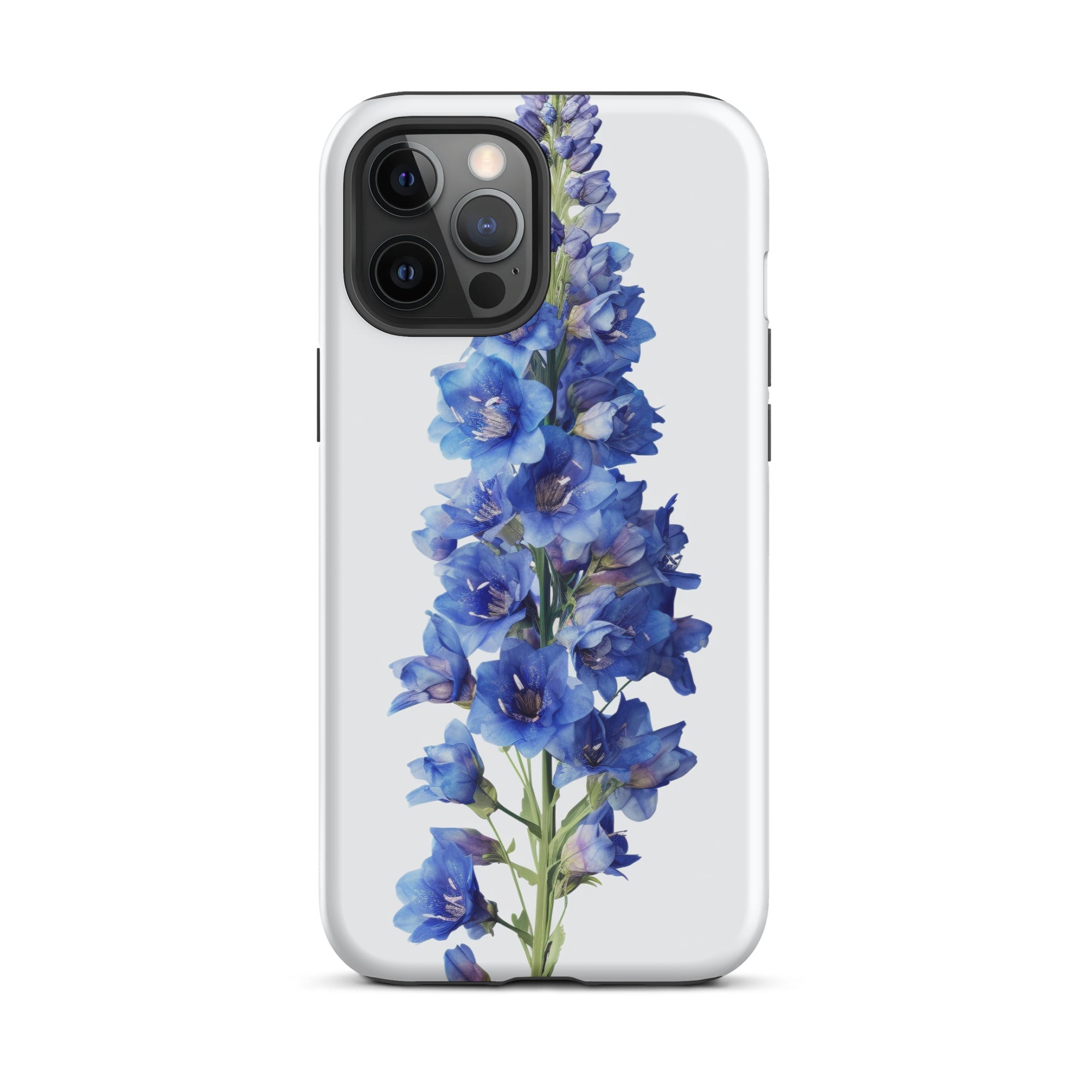 Delphinium Flower iPhone Case by Visual Verse - Image 14