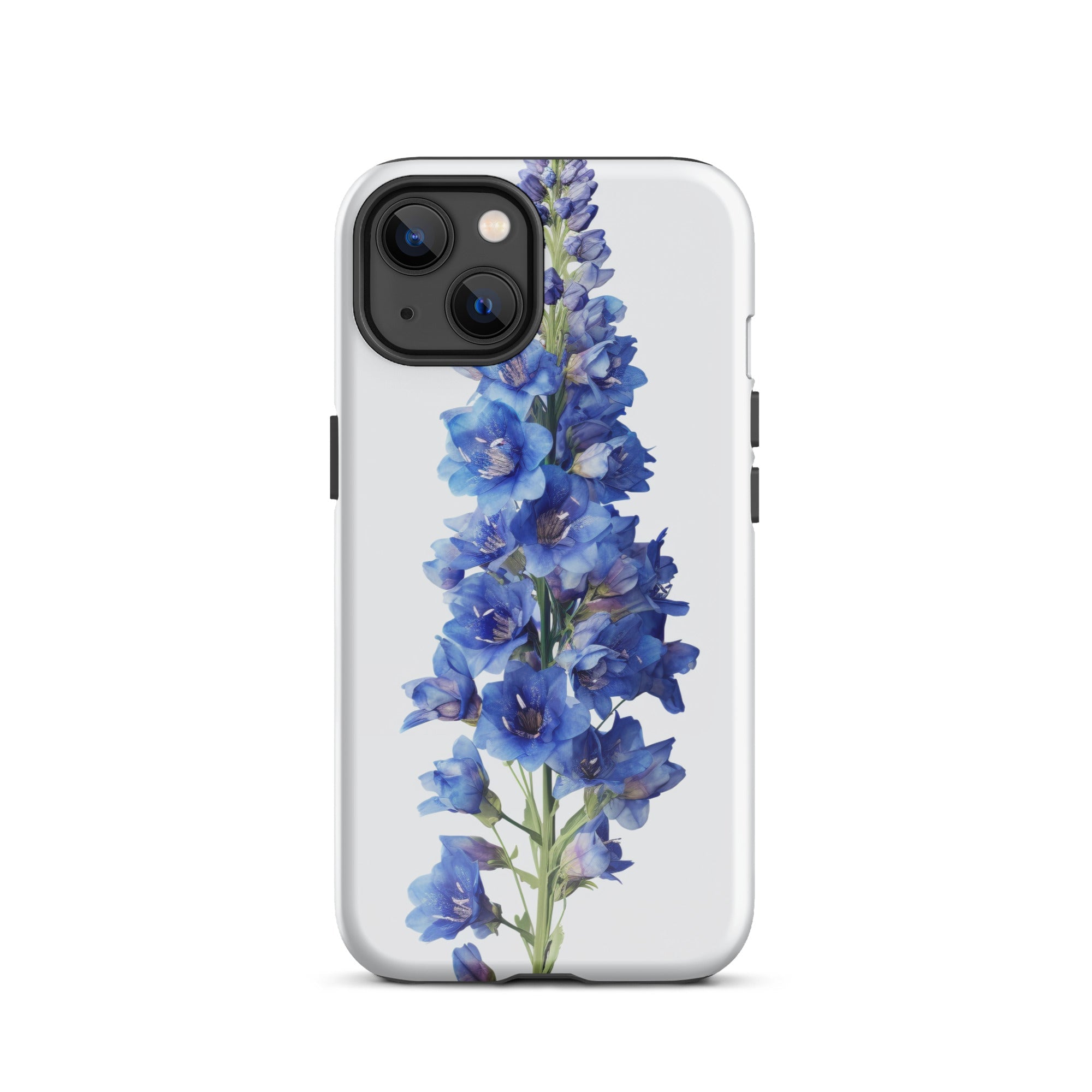 Delphinium Flower iPhone Case by Visual Verse - Image 17