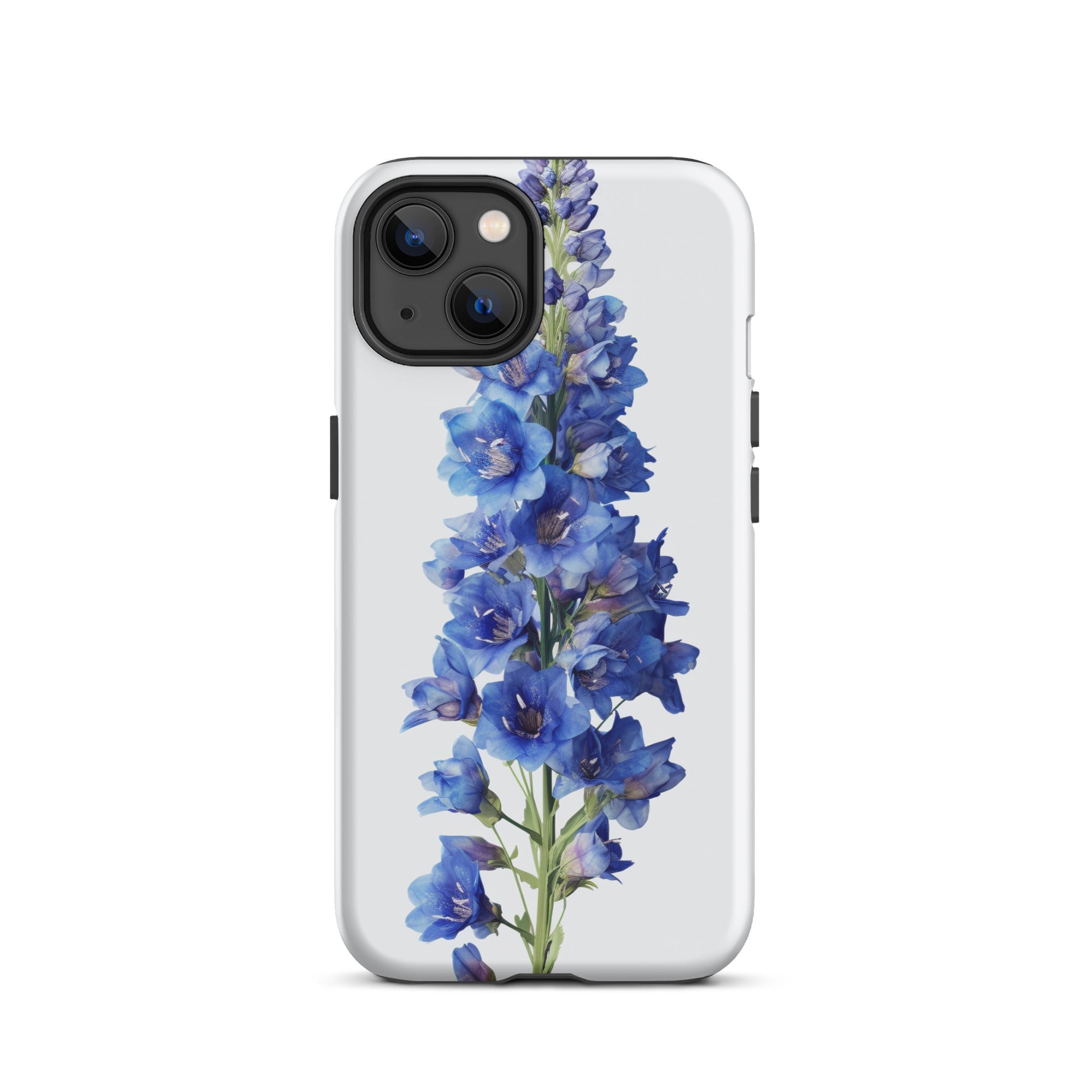 Delphinium Flower iPhone Case by Visual Verse - Image 18