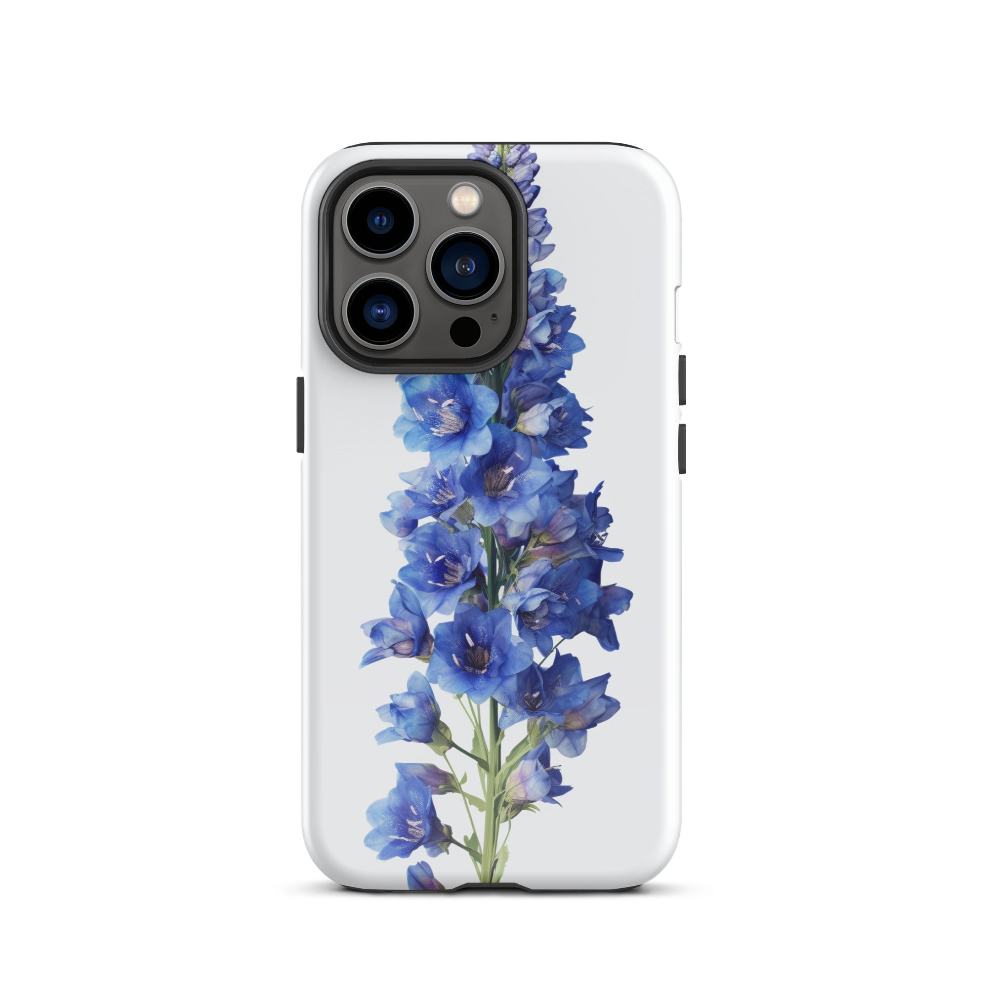 Delphinium Flower iPhone Case by Visual Verse - Image 19