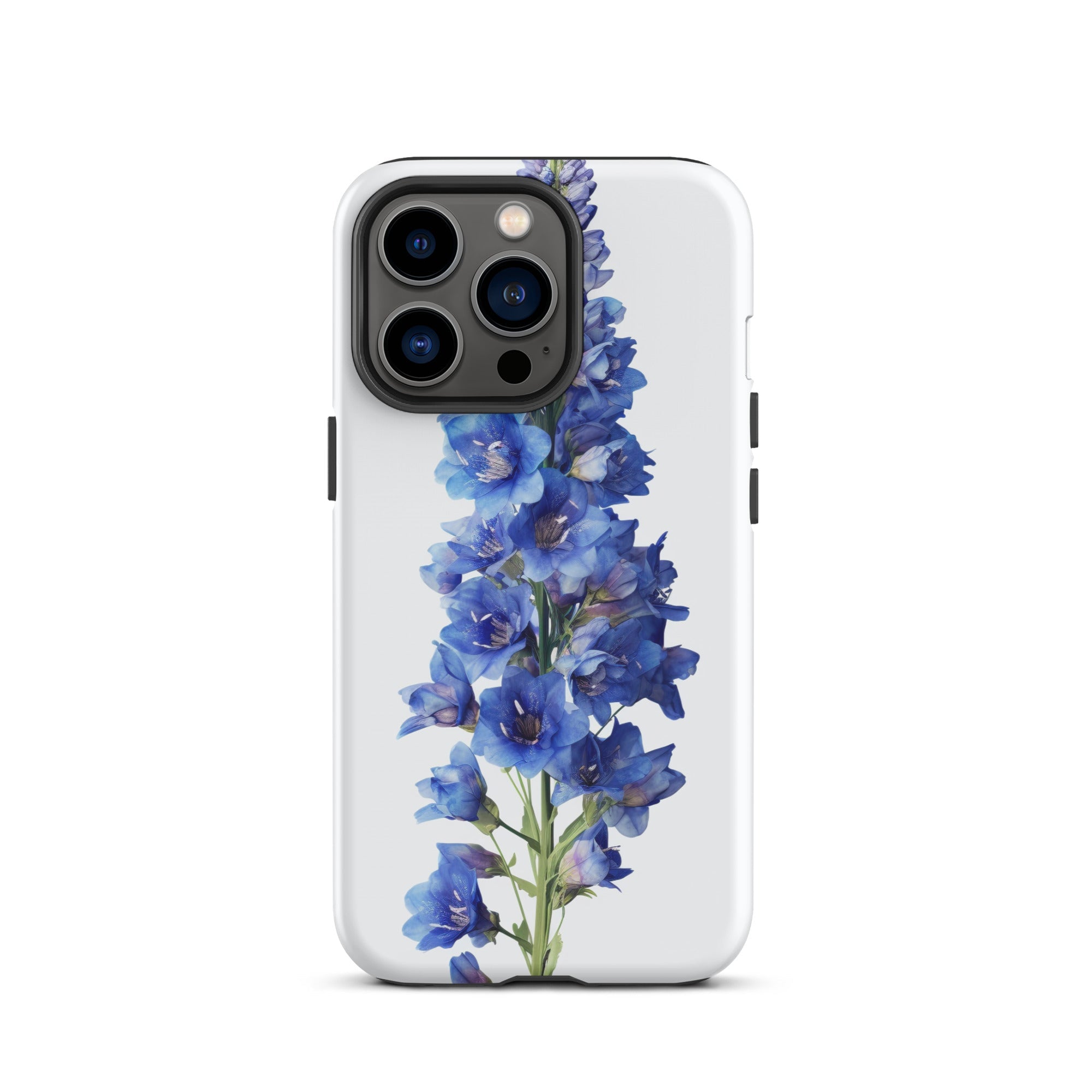 Delphinium Flower iPhone Case by Visual Verse - Image 20