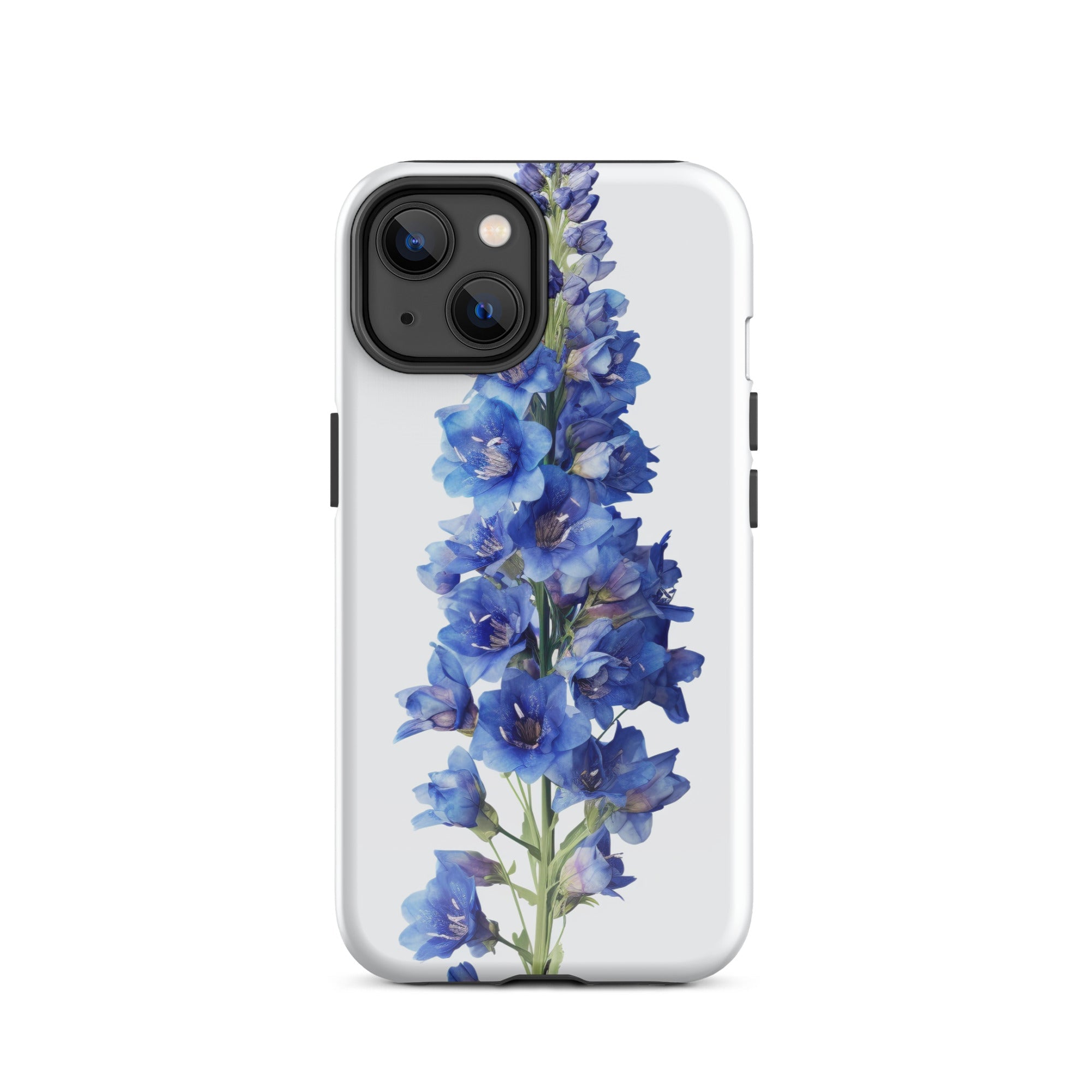 Delphinium Flower iPhone Case by Visual Verse - Image 23