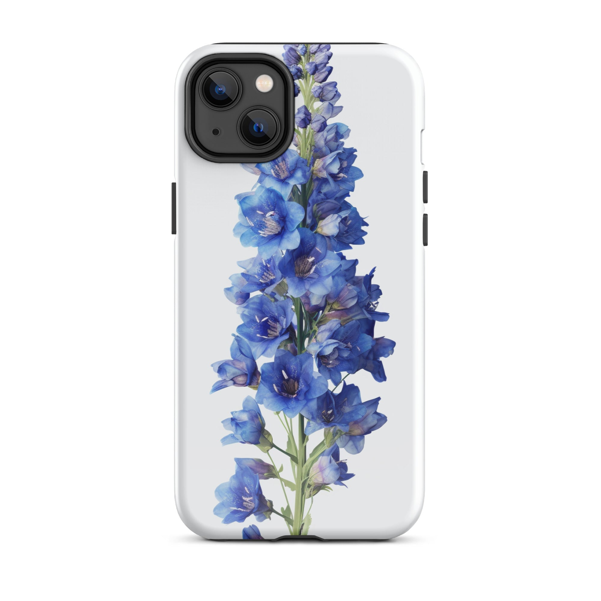 Delphinium Flower iPhone Case by Visual Verse - Image 25