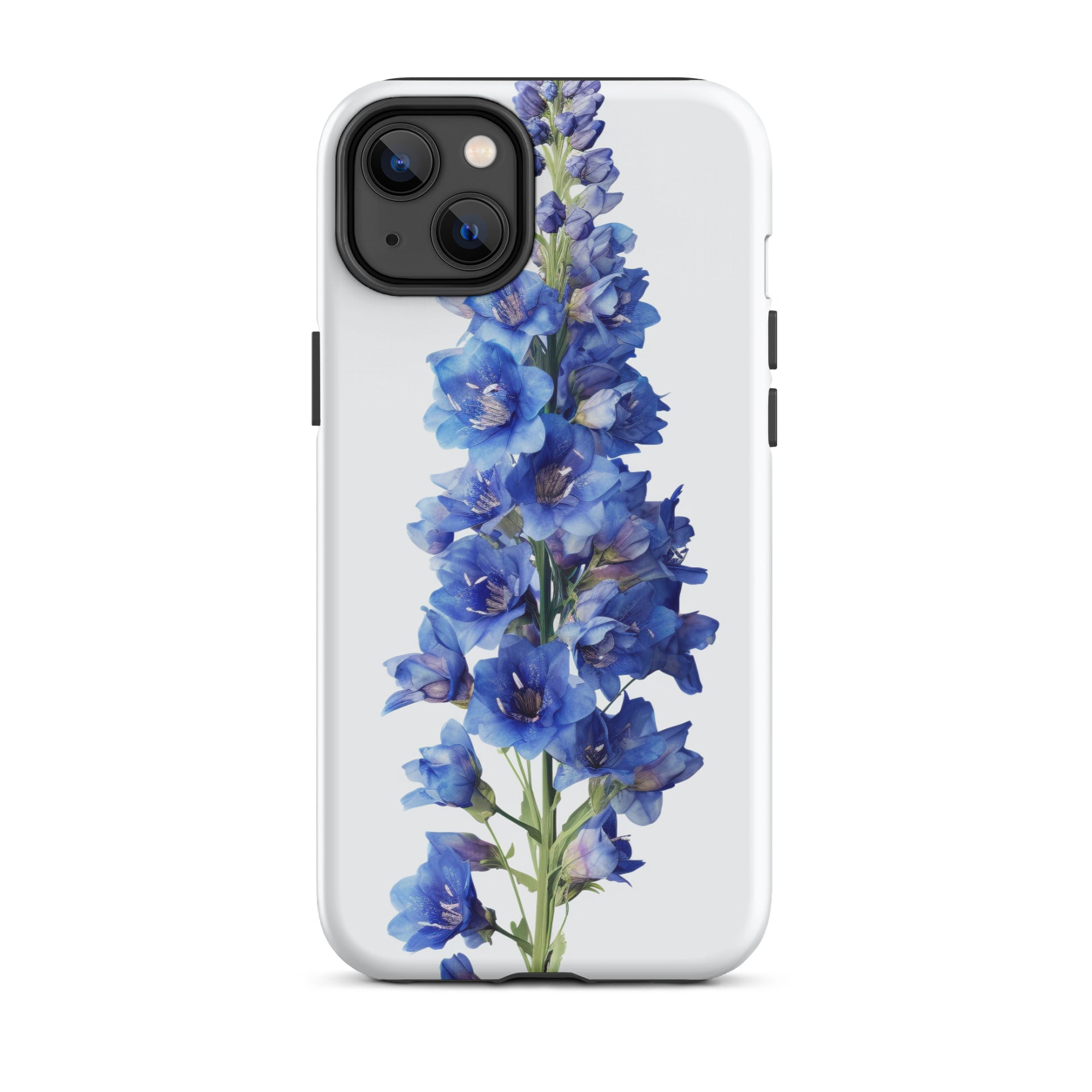 Delphinium Flower iPhone Case by Visual Verse - Image 26