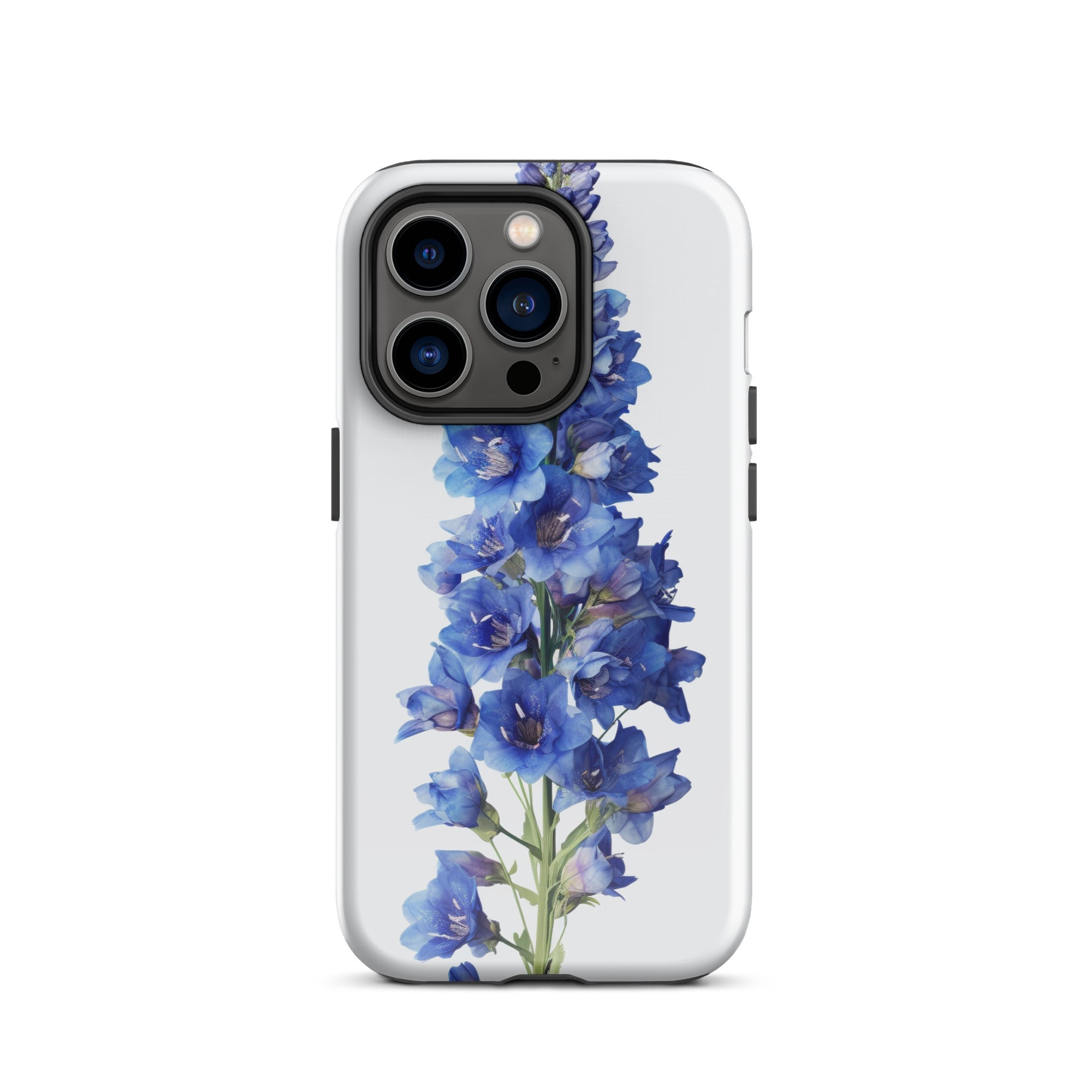 Delphinium Flower iPhone Case by Visual Verse - Image 27