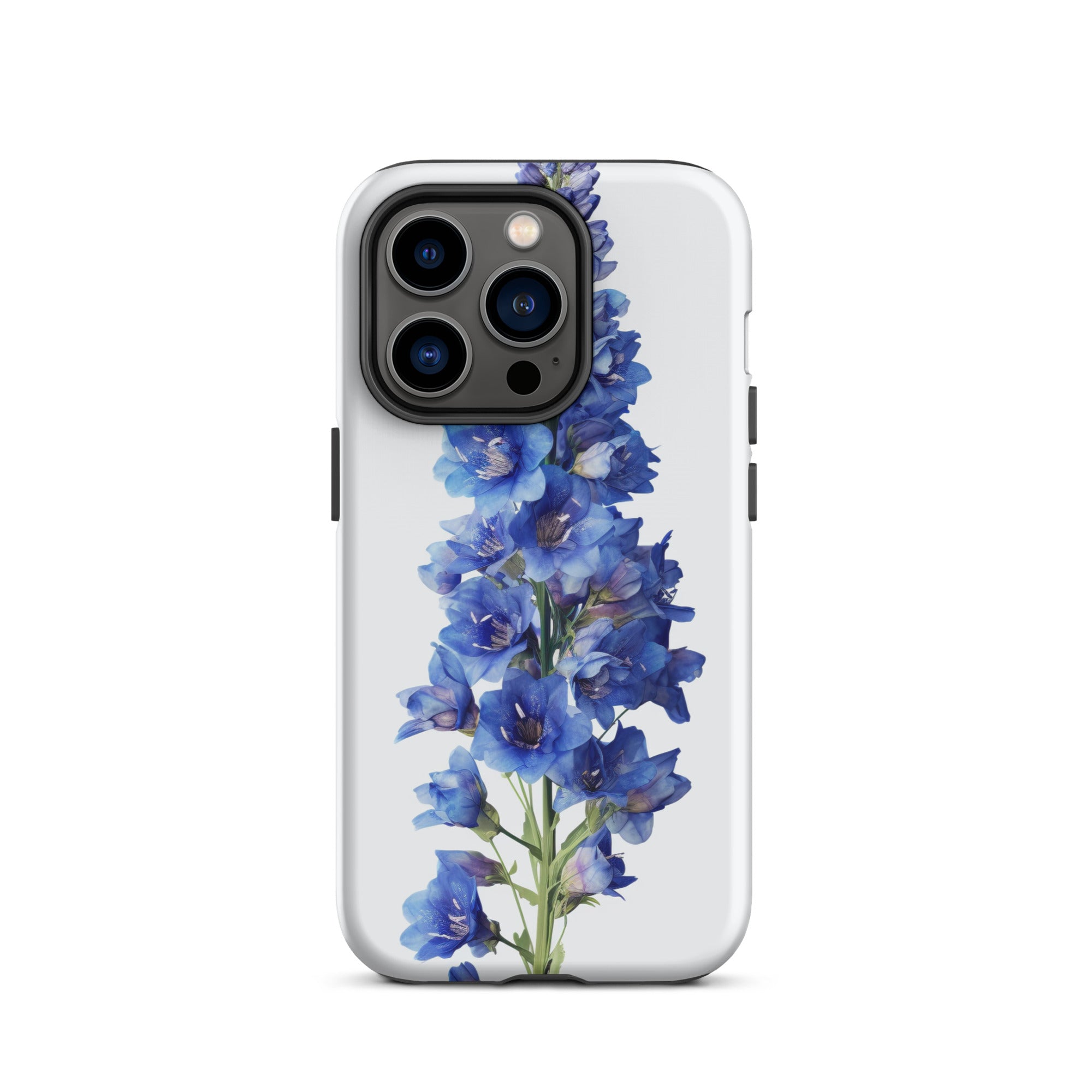 Delphinium Flower iPhone Case by Visual Verse - Image 28