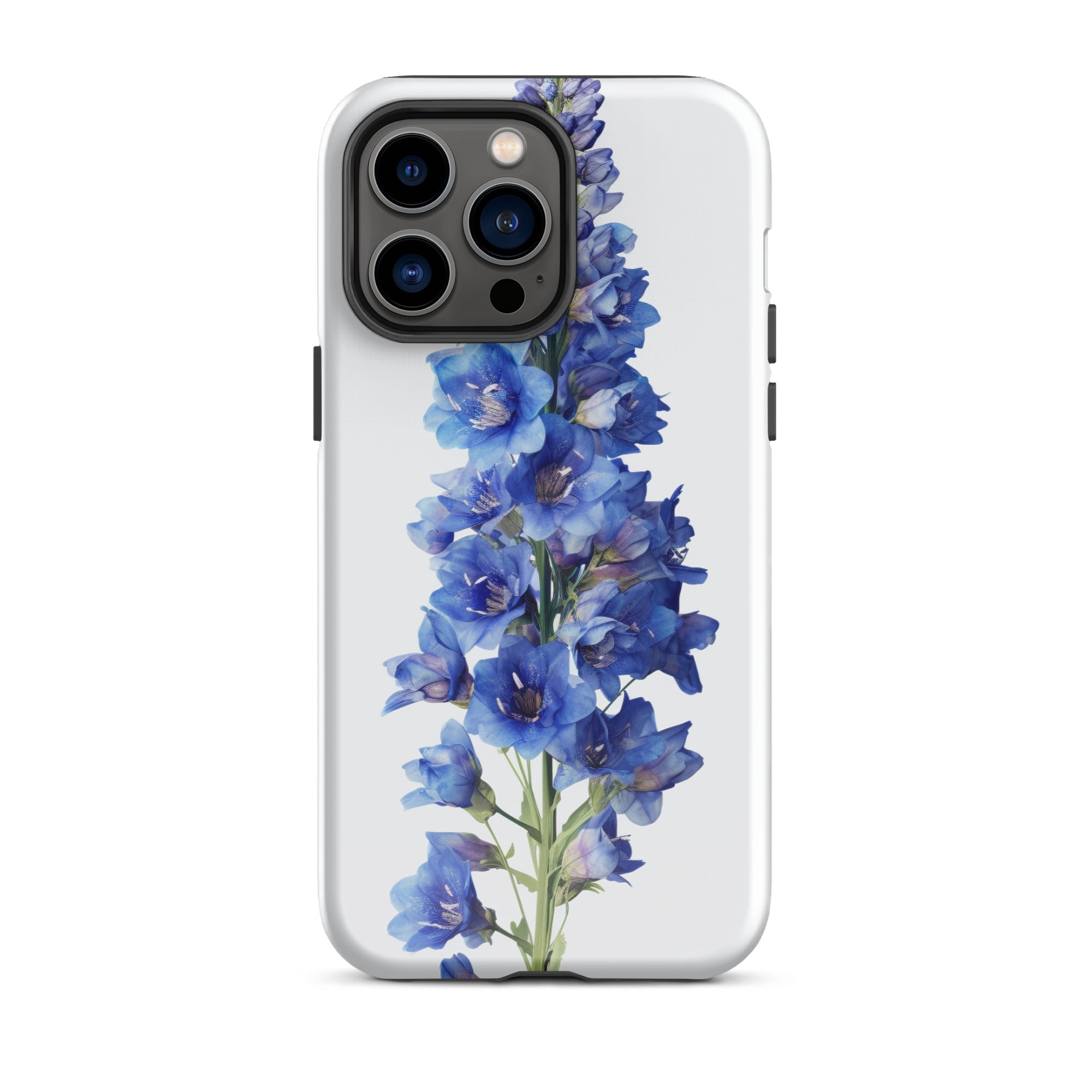 Delphinium Flower iPhone Case by Visual Verse - Image 29