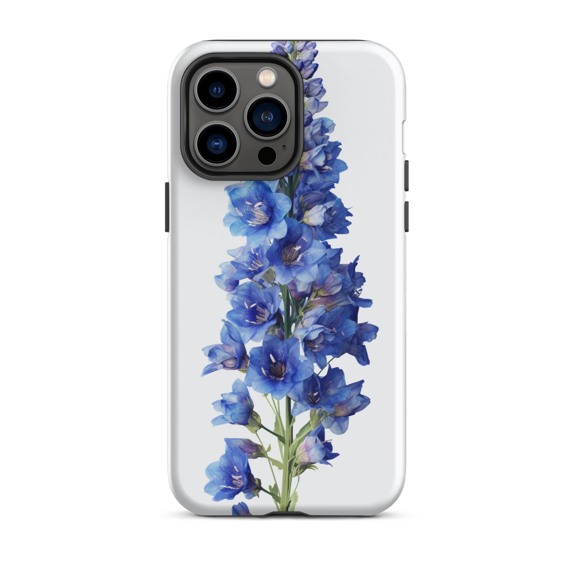 Delphinium Flower iPhone Case by Visual Verse - Image 30